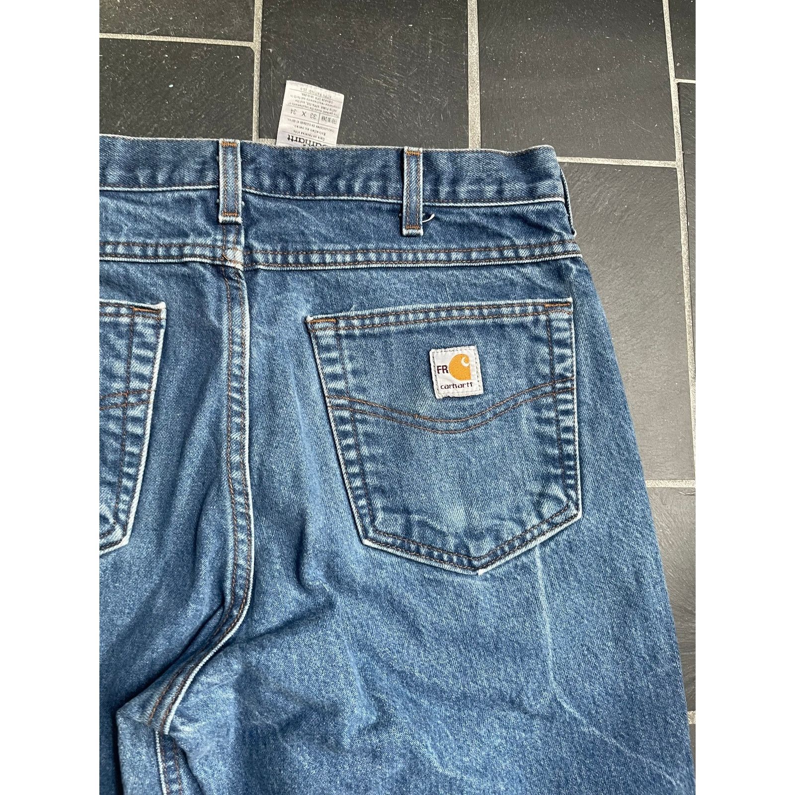 Carhartt Carhartt FR Worker Jeans HRC 3 Heat Resistant Size 33 x 34 Size US 33 - 4 Thumbnail