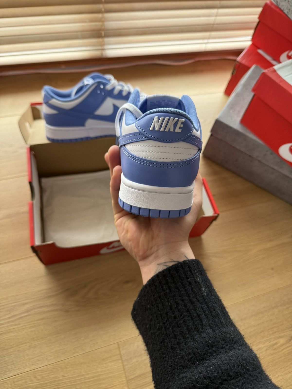 Nike Nike dunk university blue Size US 9 / EU 42 - 5 Thumbnail