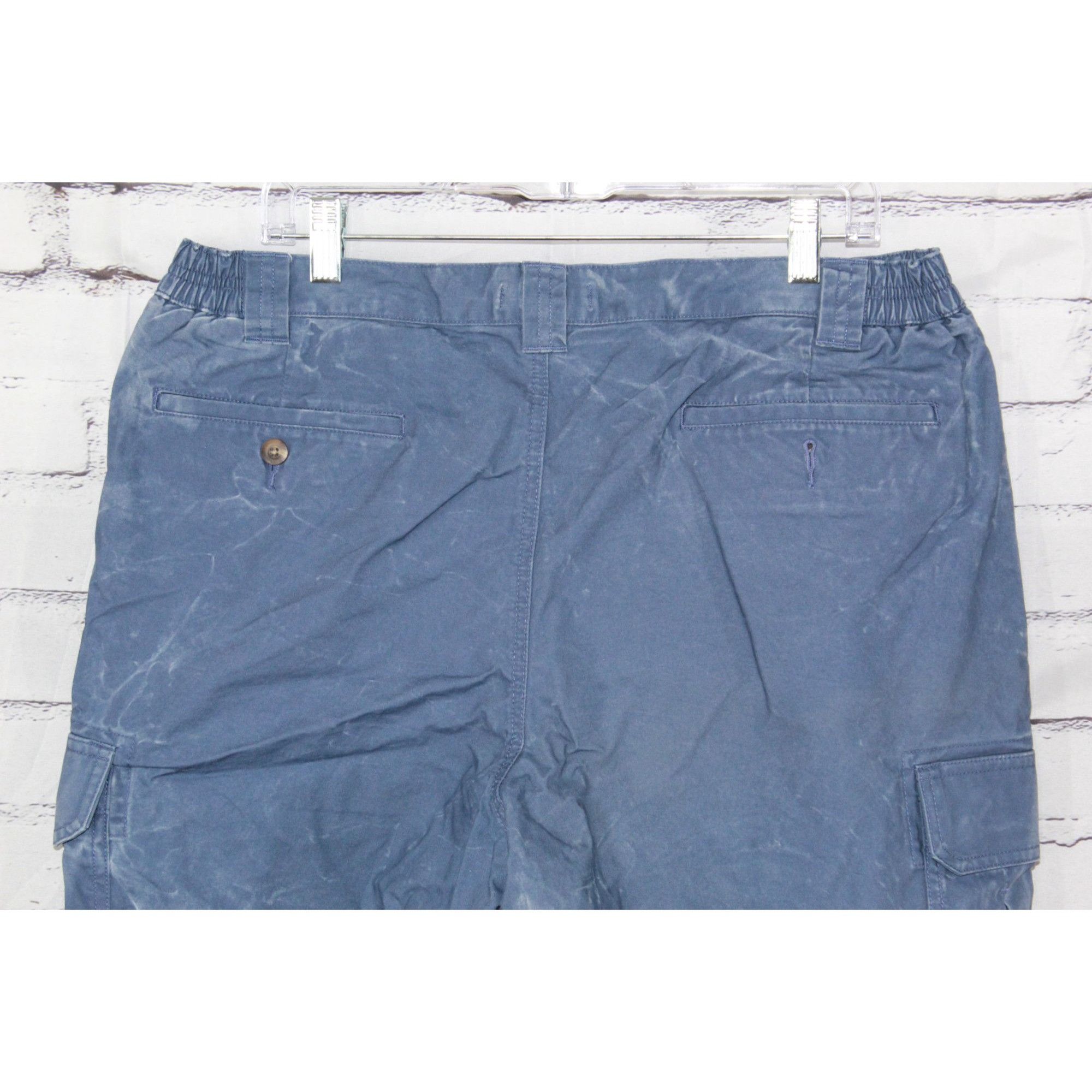 L.L. Bean LL Bean Men's Tropic Weight Cargo Shorts 10" Indigo Summer O Size US 36 / EU 52 - 4 Thumbnail