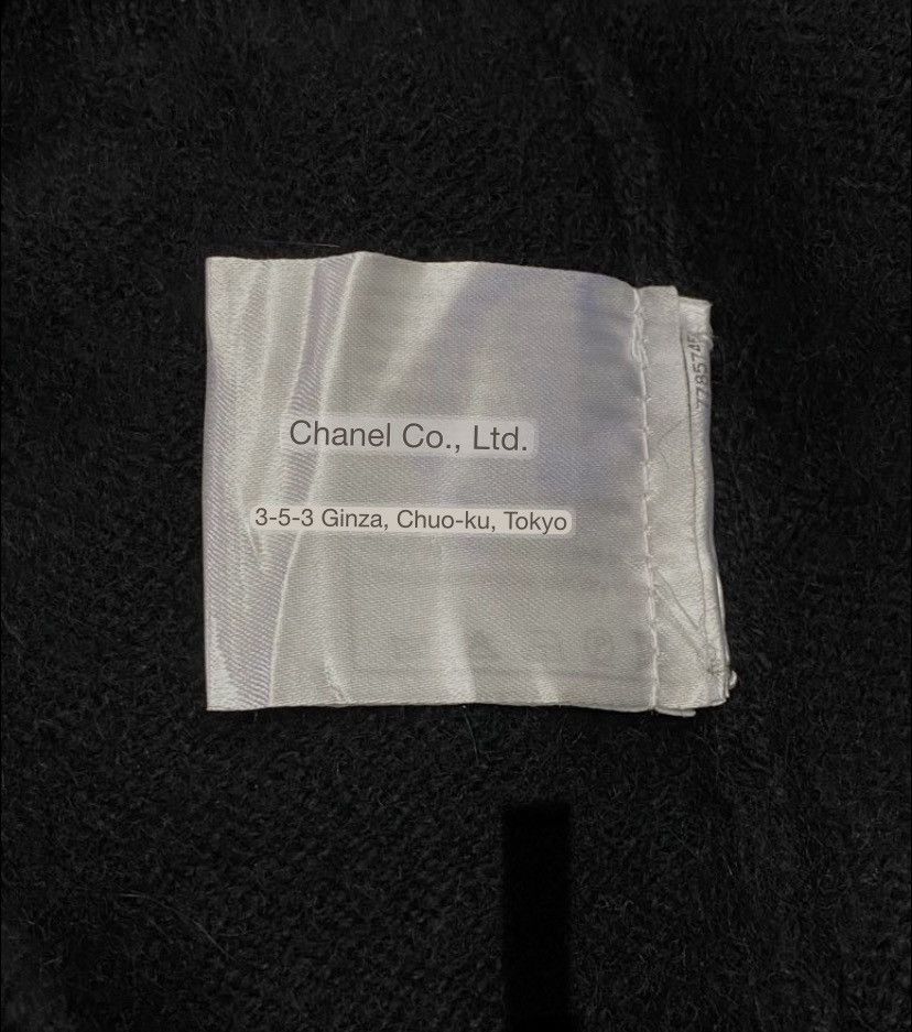 Chanel Chanel Black Cashmere High Neck Peak Sweater Size M / US 6-8 / IT 42-44 - 12 Thumbnail
