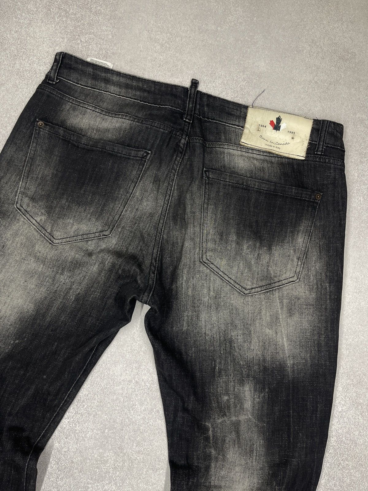 Dsquared2 Dsquared2 Cool Guy Faded Ripped Denim Jeans Black Size US 36 / EU 52 - 9 Thumbnail