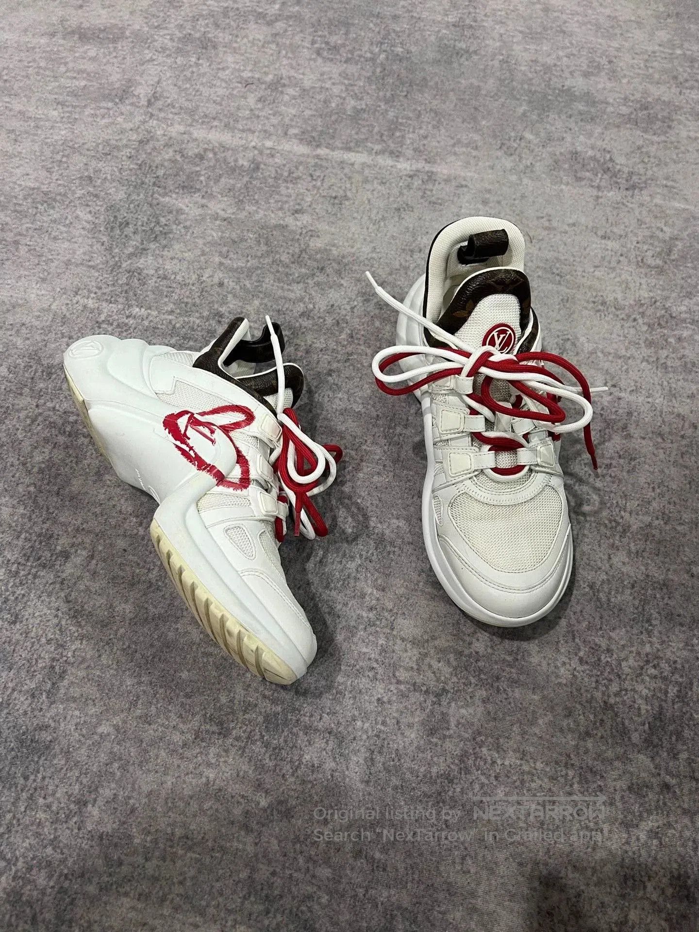 Louis Vuitton LV Valentine's Day Limited Dad Shoes. Size US 4.5 / IT 34.5 - 2 Thumbnail