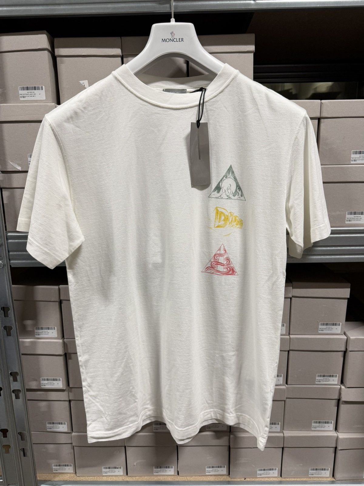 Dior Dior Logo T-Shirt NEW 950$ Size US S / EU 44-46 / 1 - 1 Thumbnail