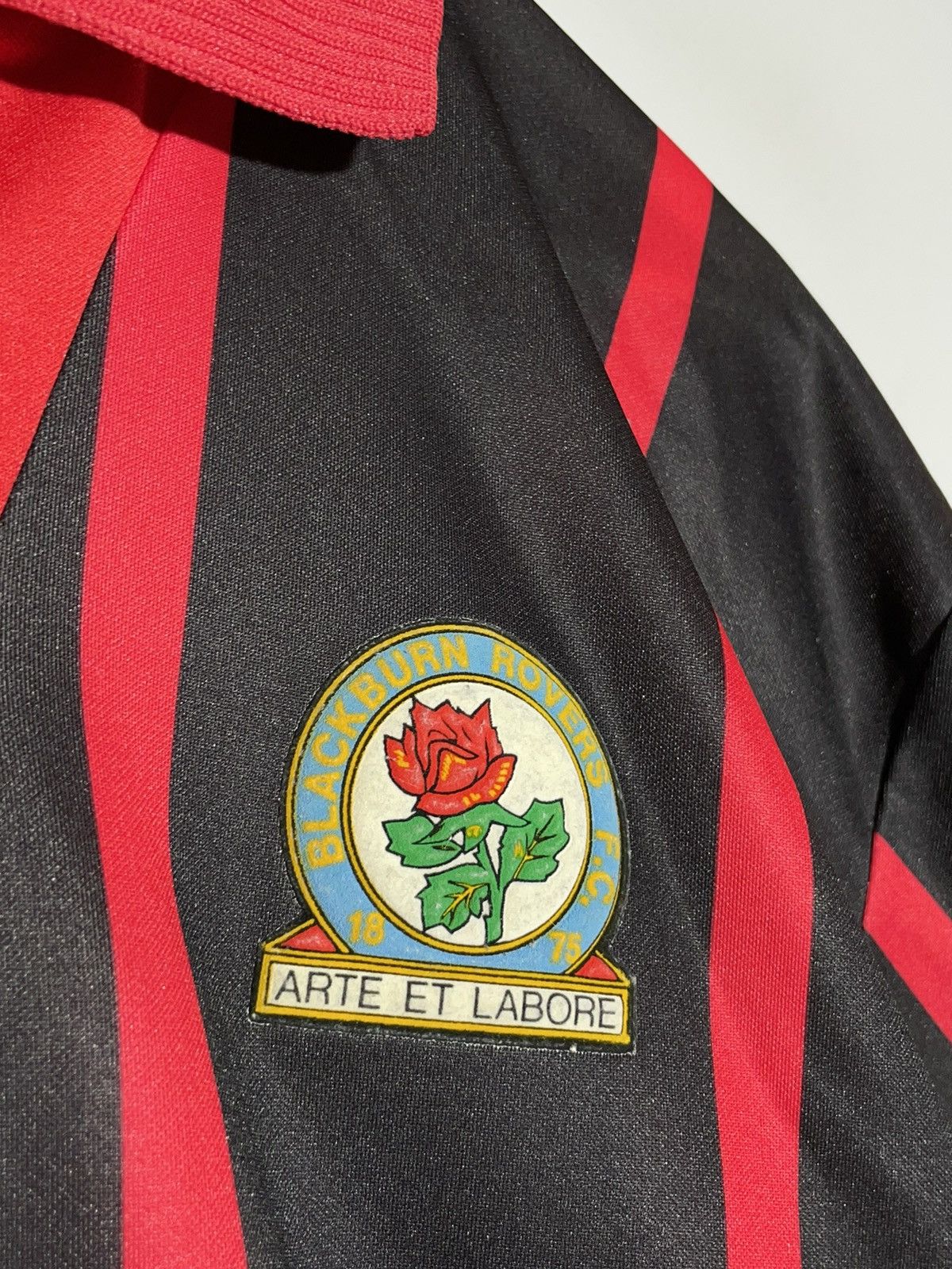 Asics × Vintage Blackburn Rovers Asics 1994/95 Away Vintage Football Shirt Size US XXL / EU 58 / 5 - 5 Thumbnail