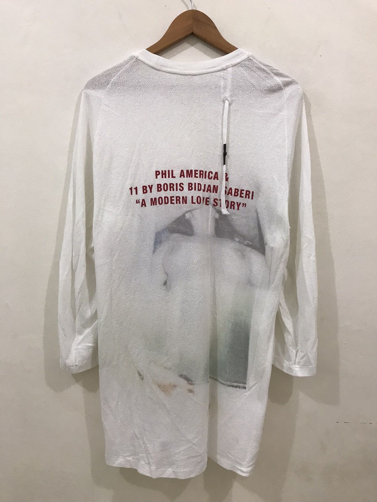11 By Boris Bidjan Saberi 11 by Boris Bidjan Saberi Logo T-Shirt Men Size US L / EU 52-54 / 3 - 3 Thumbnail