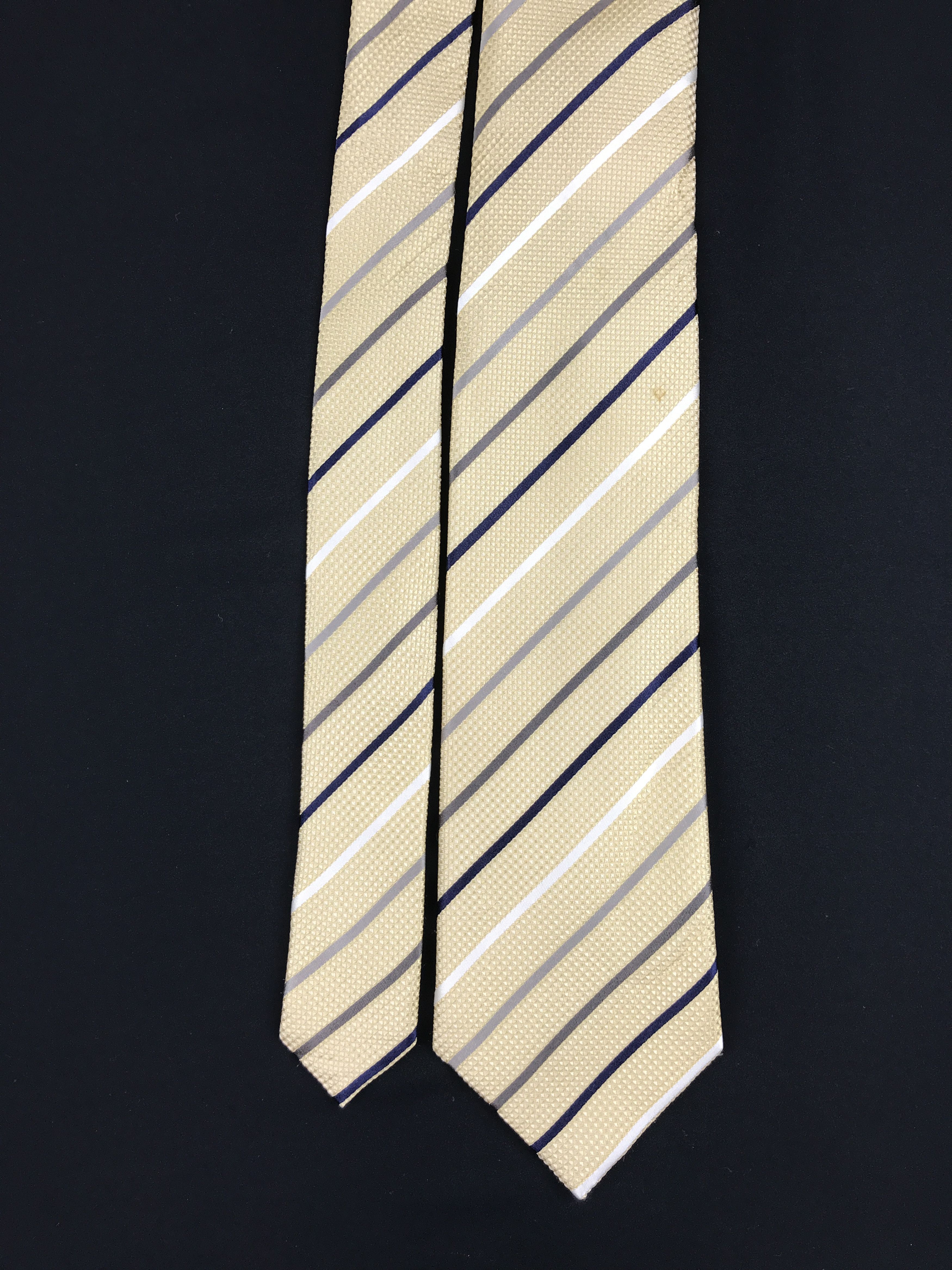 Designer × Polo Ralph Lauren × Vintage Vintage Polo & Racquet Silk Necktie Size ONE SIZE - 3 Thumbnail