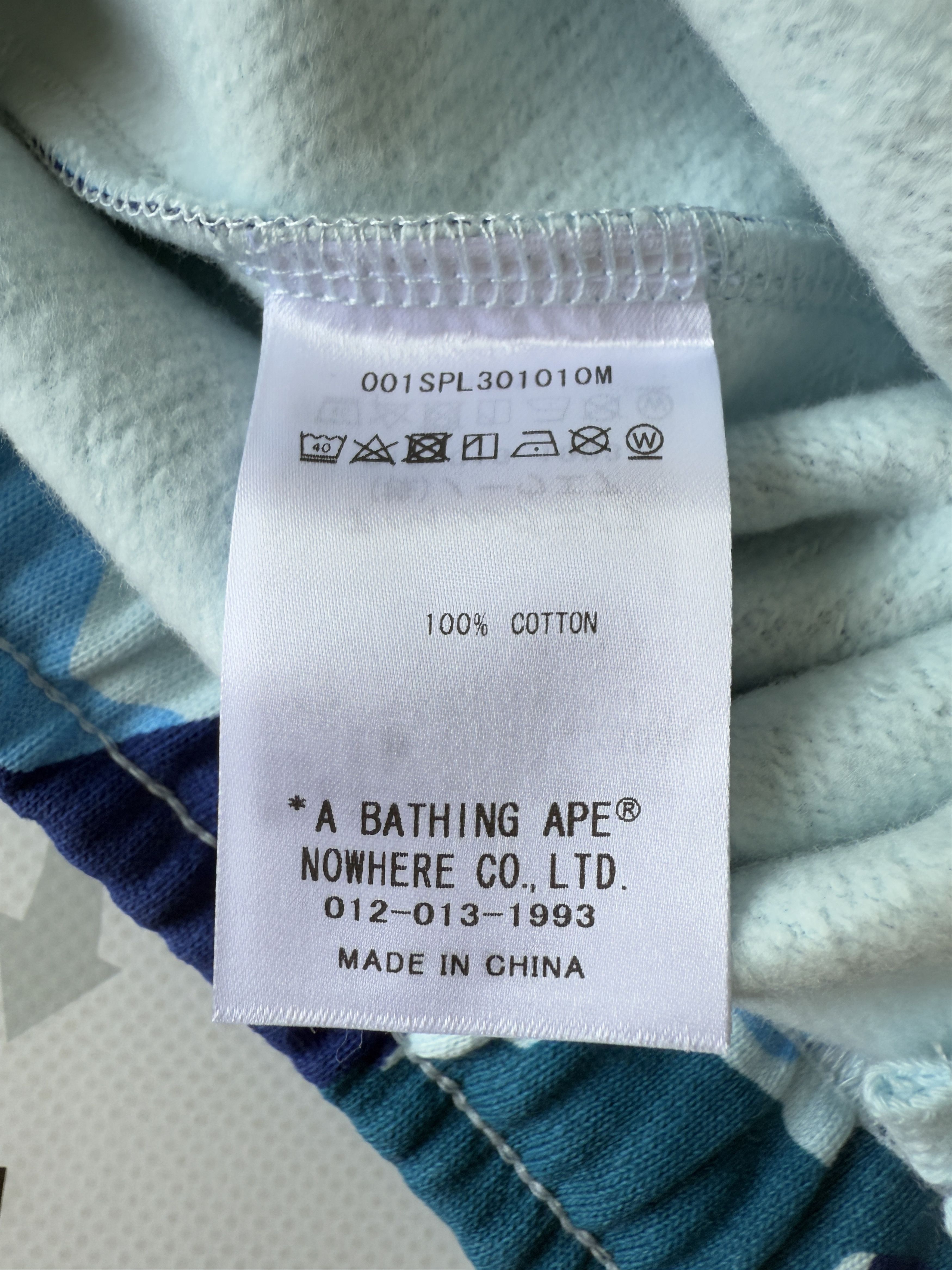 Bape BAPE ABC CAMO SHARK SWEAT SHORTS Size US 36 / EU 52 - 10 Thumbnail