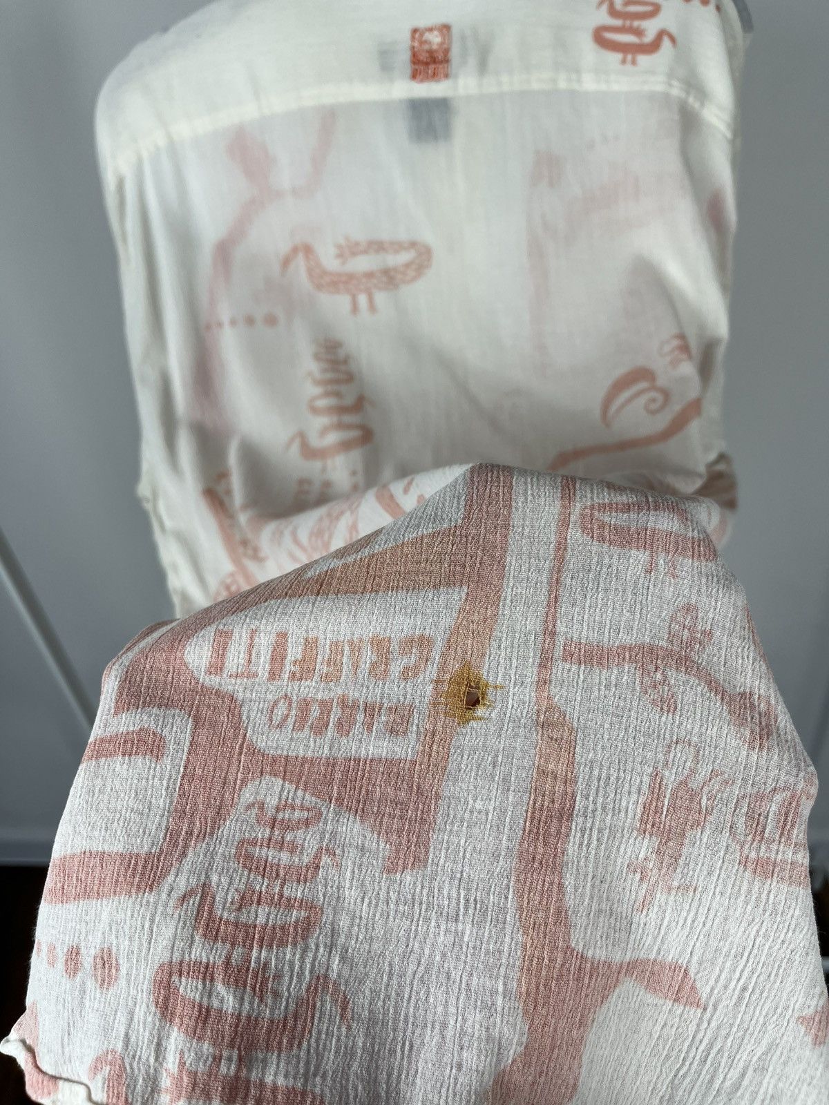 Diesel Diesel Lightweight Cotton Graphic Shirt White Pink Size L Size US L / EU 52-54 / 3 - 12 Thumbnail