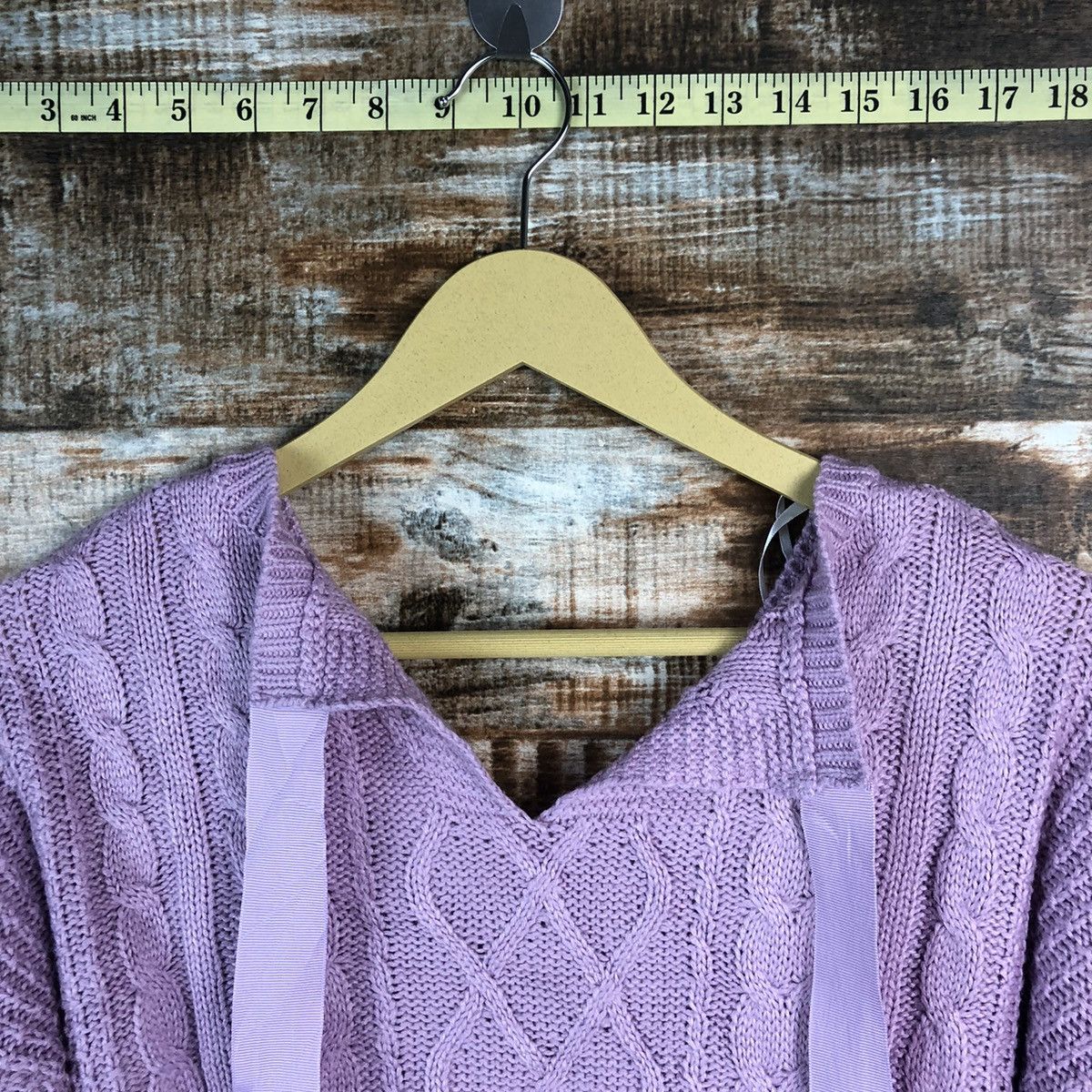 Homespun Knitwear Oversized Ingni Pink Knitwear #A960 Size M / US 6-8 / IT 42-44 - 10 Thumbnail