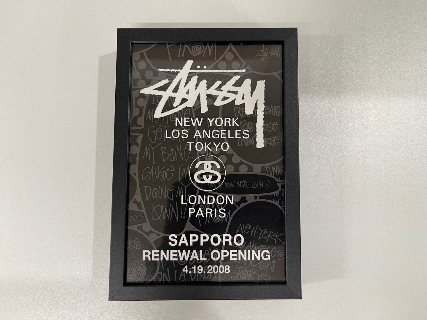 Stussy STUSSY SAPPORO CHAPT art Postercards 2008 Size ONE SIZE - 1 Thumbnail