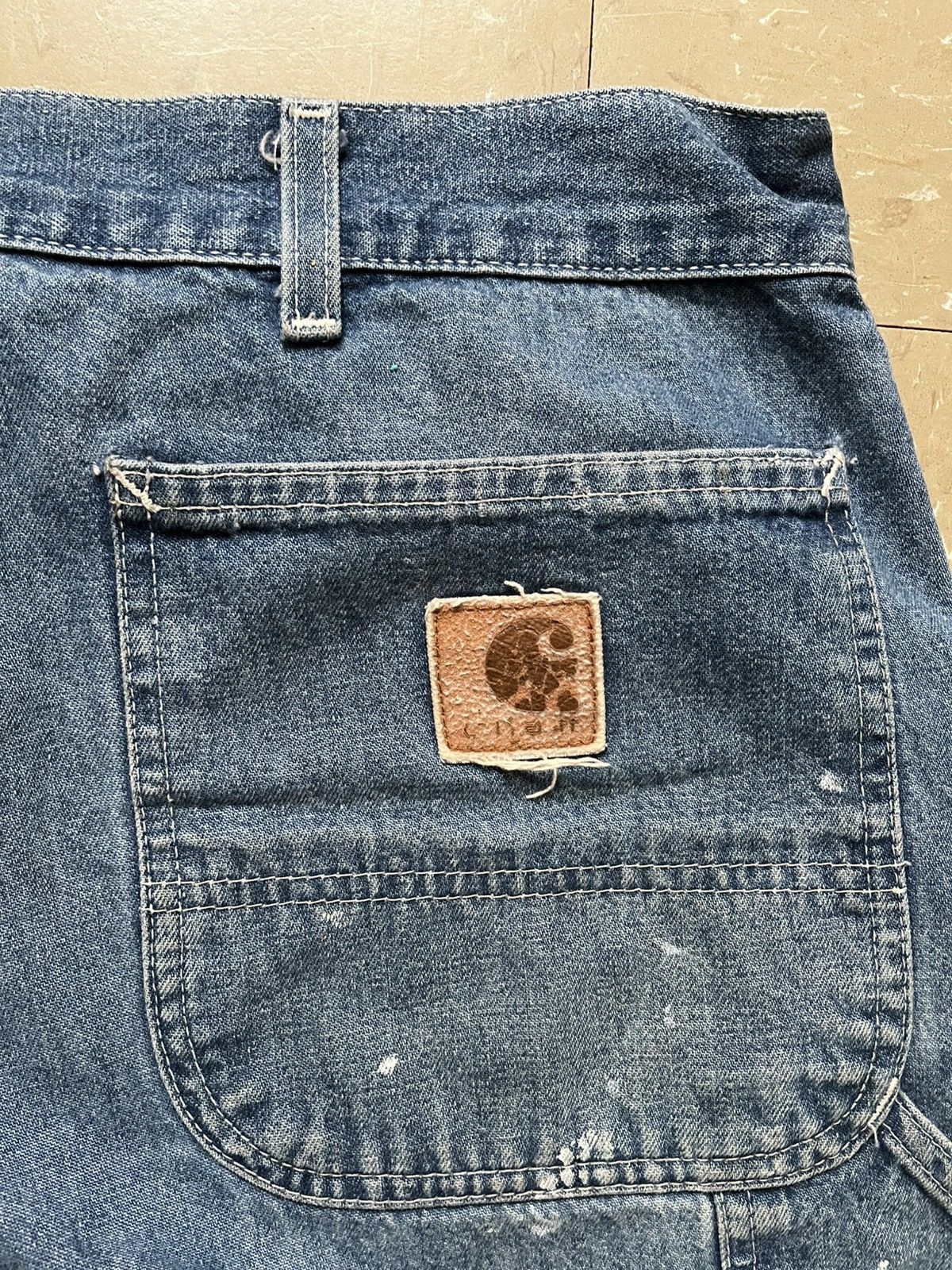 Carhartt Vintage Carhartt Carpenter Blue Jeans Size US 36 / EU 52 - 4 Thumbnail