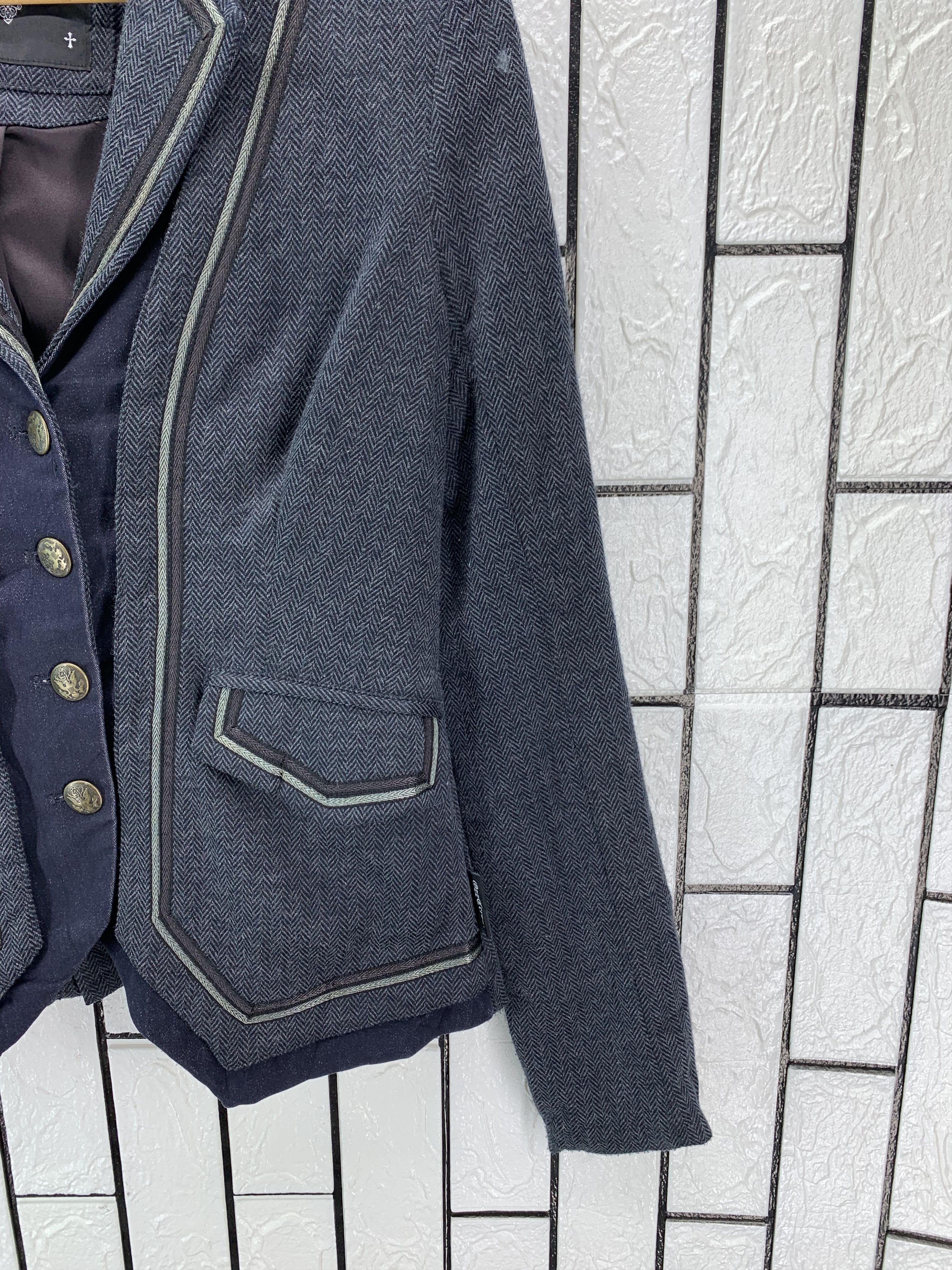 Seditionaries Ozz croce button jacket Size S / US 4 / IT 40 - 2 Thumbnail