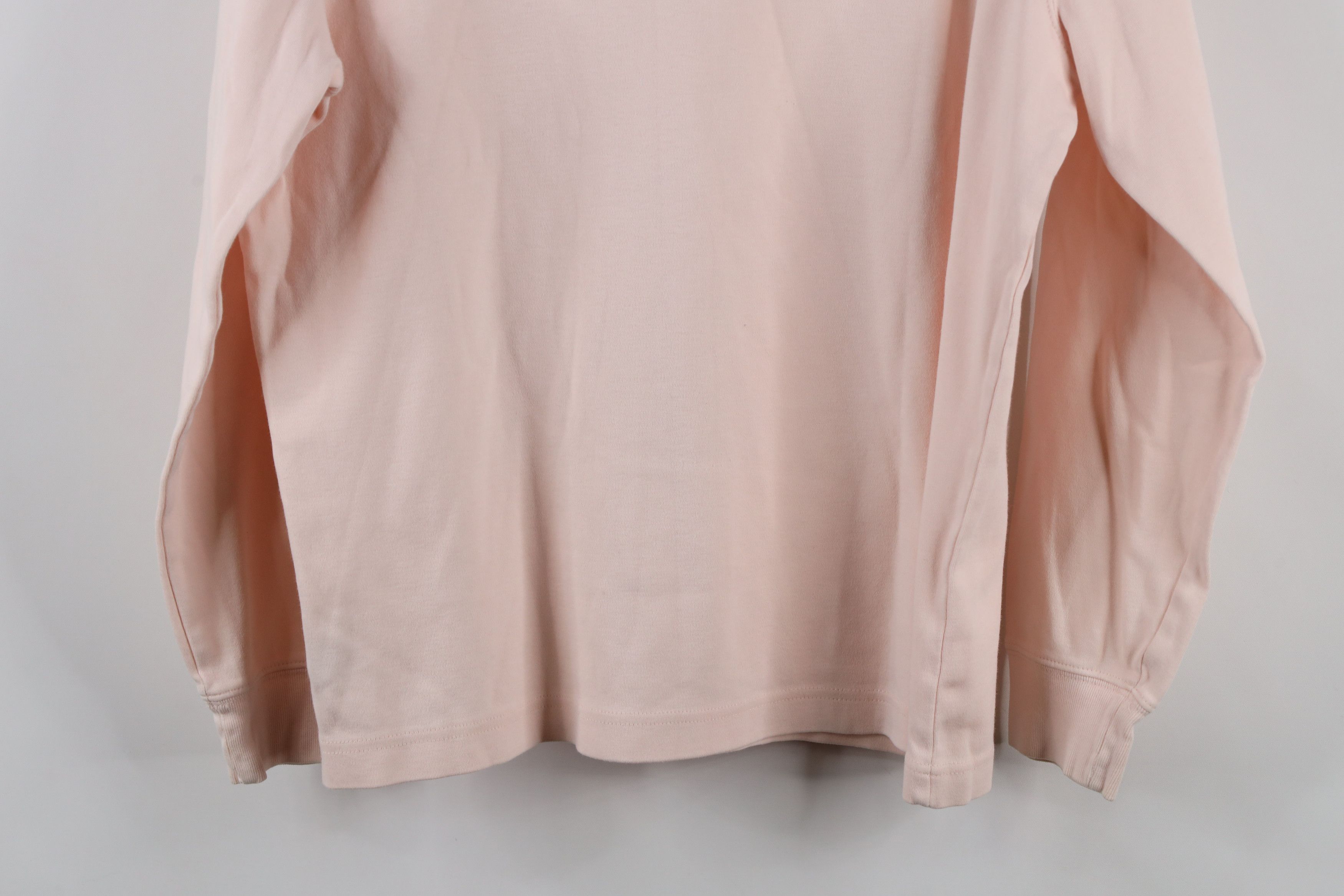 Ralph Lauren × Vintage Vintage 90s Ralph Lauren Ribbed Knit Turtleneck T-Shirt Pink Size M / US 6-8 / IT 42-44 - 11 Thumbnail