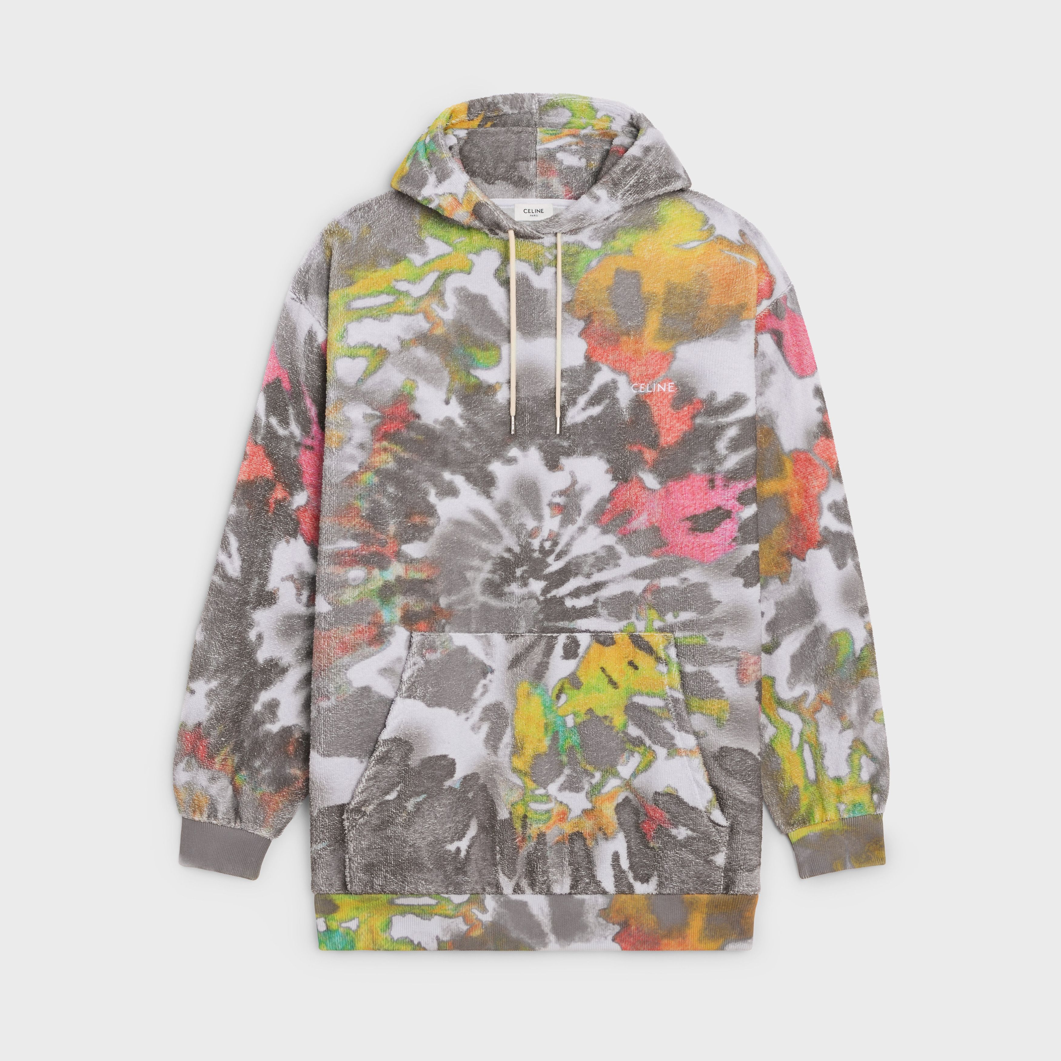 oversized hoodie in terry cotton
