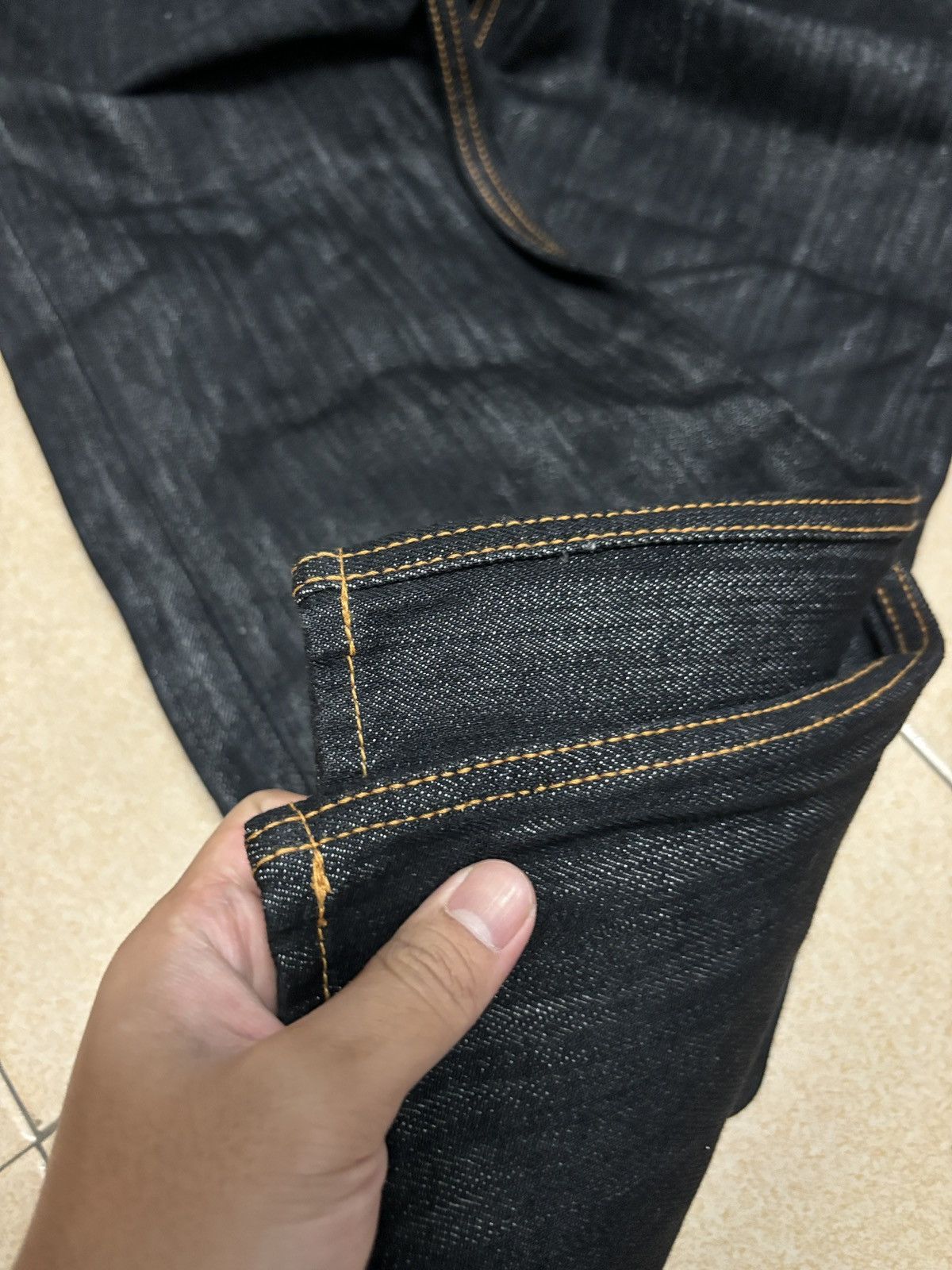 Issey Miyake Rare Like New Issey Miyake Indigo Denim Jeans Size US 33 - 11 Thumbnail