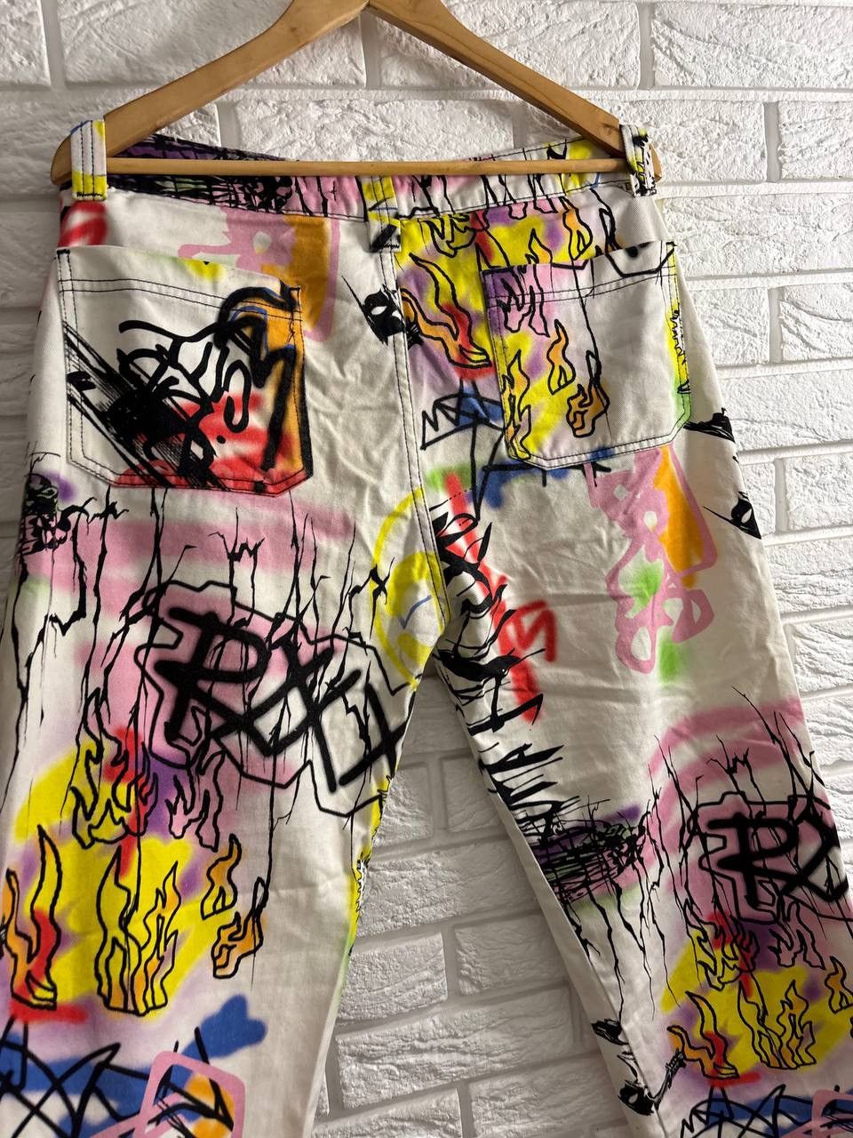 Jaded London Jaded London denim graffiti print suit Jacket Pants Y2K Size US XS / EU 42 / 0 - 13 Thumbnail