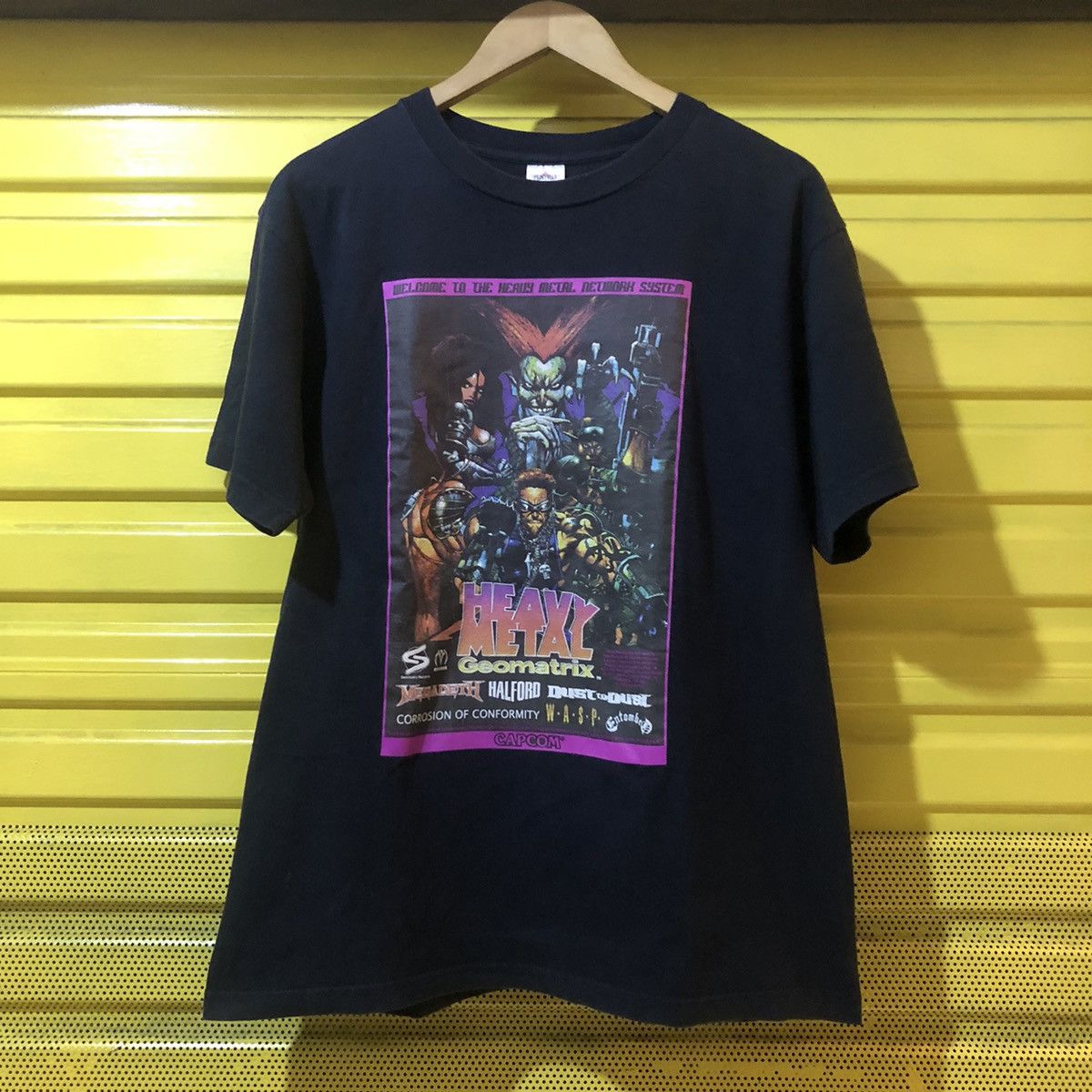 Band Tees × Vintage Vintage Heavy Metal Capcom Band Tee Size US L / EU 52-54 / 3 - 1 Thumbnail