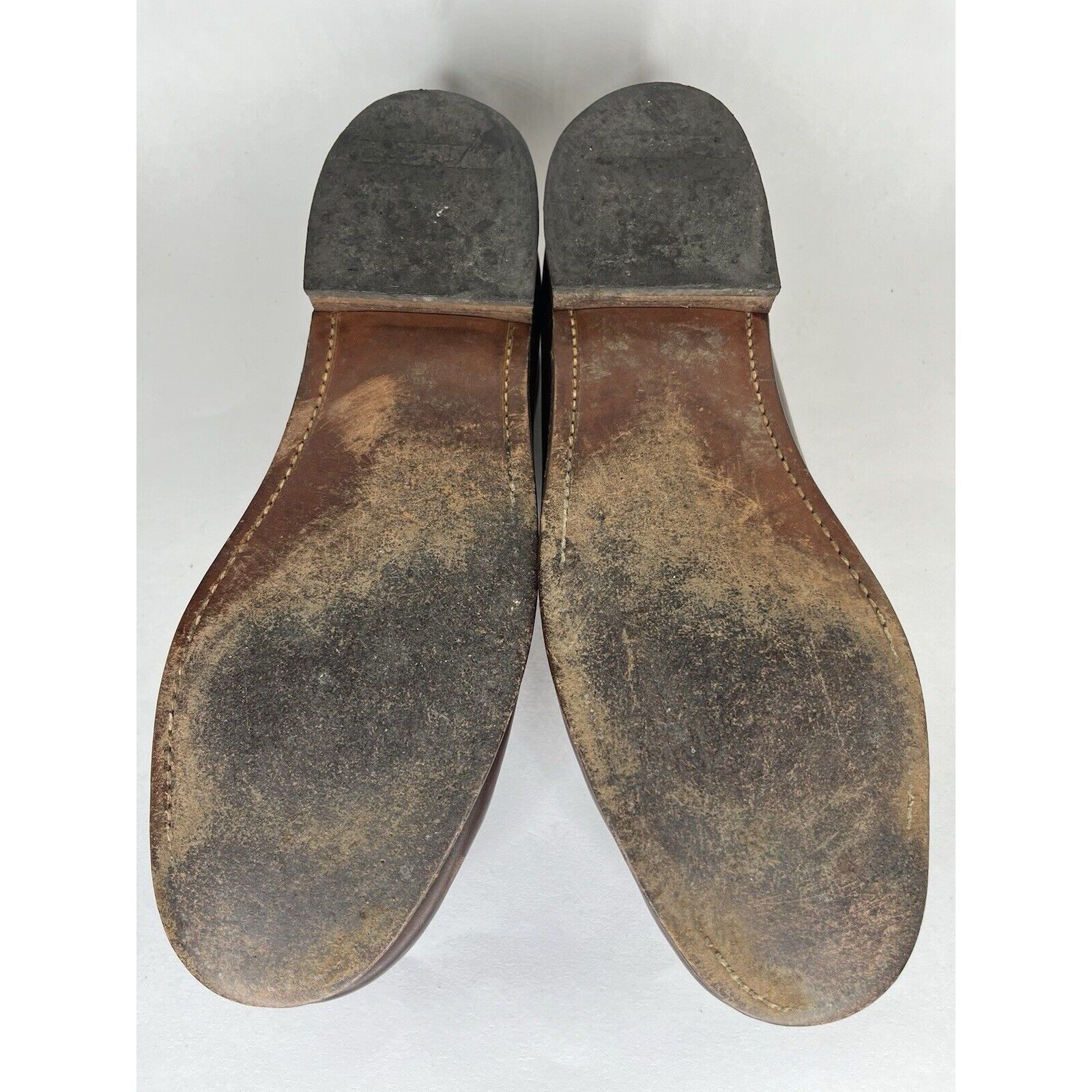 Frye Frye Brown Leather Penny Loafers Slip On Dress Shoes Men Sz Size US 12 / EU 45 - 7 Thumbnail
