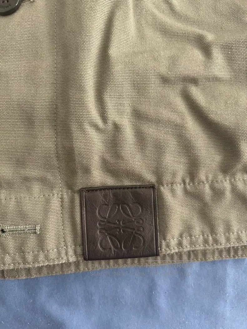 Loewe Loewe Olive Green Collar Jacket Size US M / EU 48-50 / 2 - 3 Thumbnail