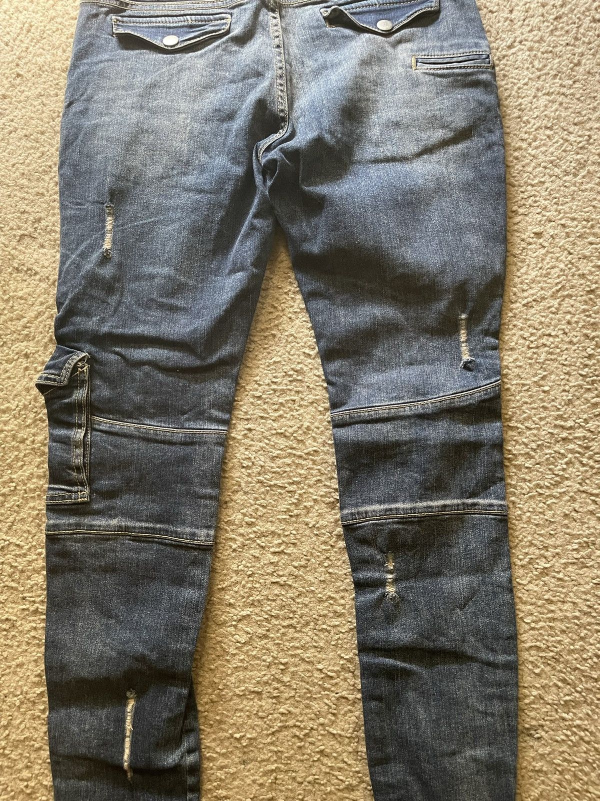Violent Rose Violent Rose Skinny Biker Jeans Size US 30 / EU 46 - 5 Thumbnail