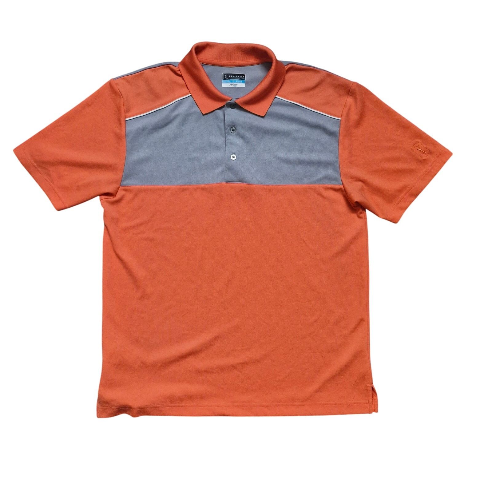 PGA Tour PGA Tour Airflux Golf Polo Shirt Men’s Size Large Orange Size US L / EU 52-54 / 3 - 1 Thumbnail