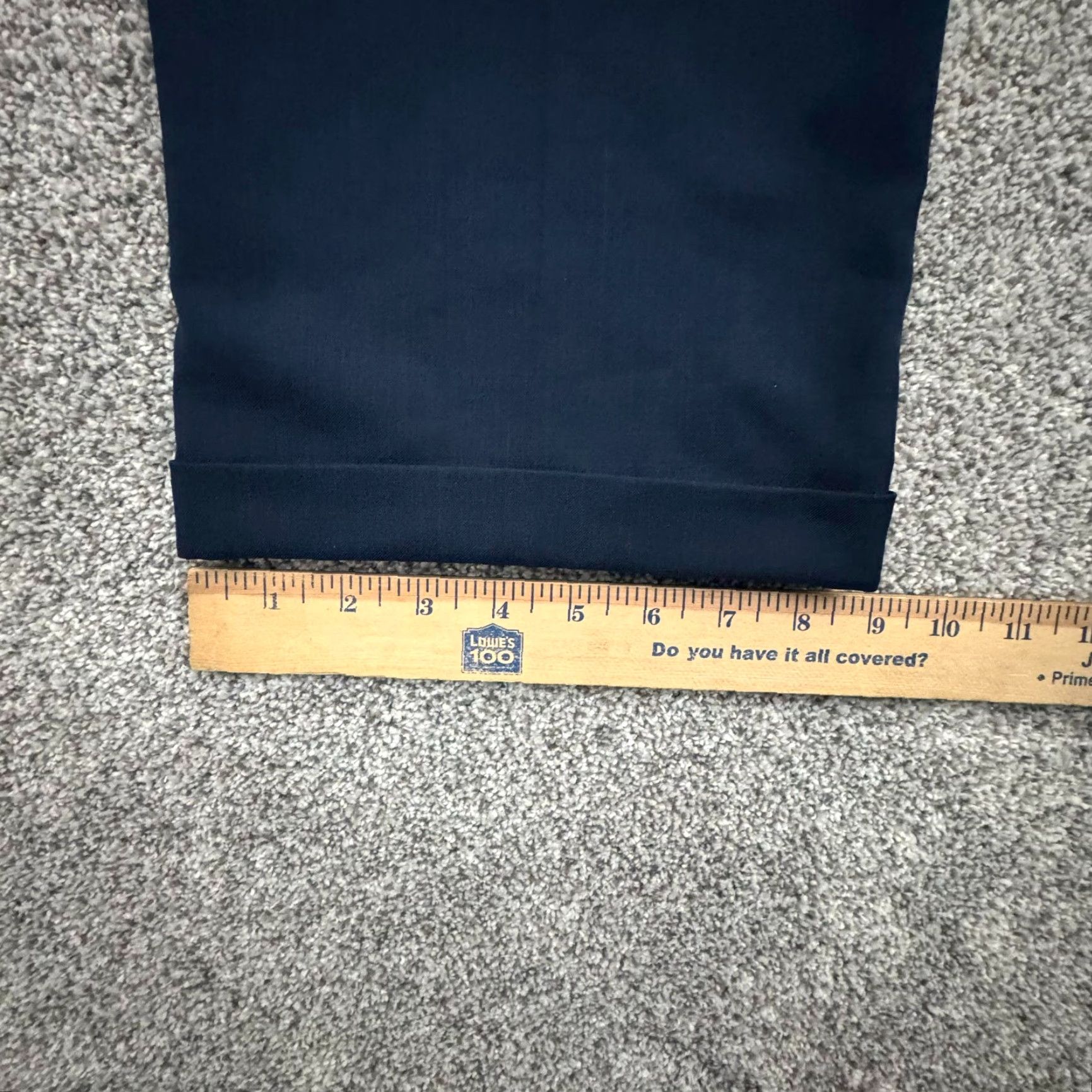 Haggar Haggar Dress Pants Mens 34x30 Office Classic Fit Preppy Navy Blue Dress Pants Mens 34x30 Navy Blue Preppy Comfort Pockets Classic Fit Size US 34 / EU 50 - 6 Thumbnail