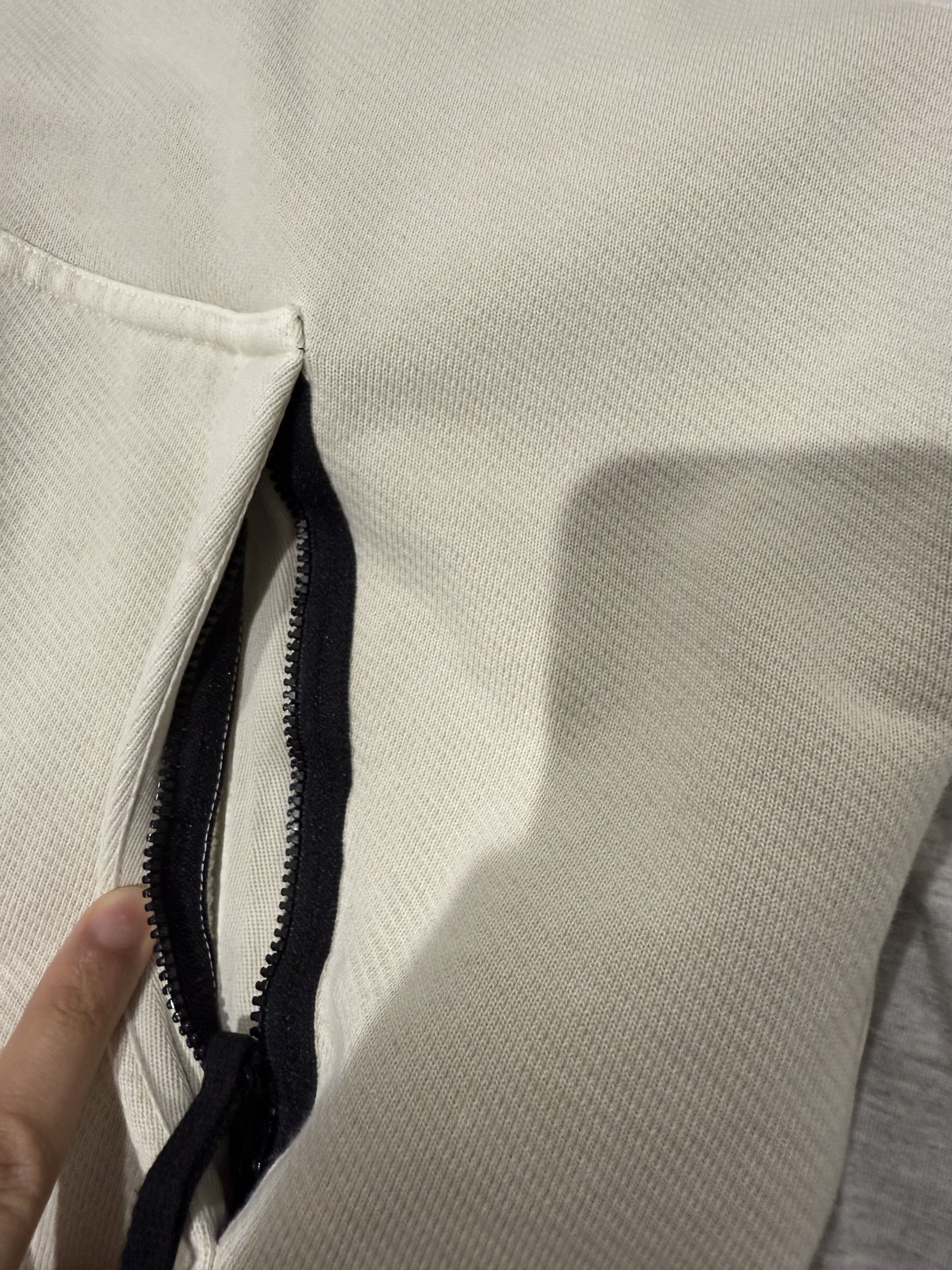 Stone Island Stone Island Off-White Garment-Dyed Hoodie Size US M / EU 48-50 / 2 - 6 Thumbnail