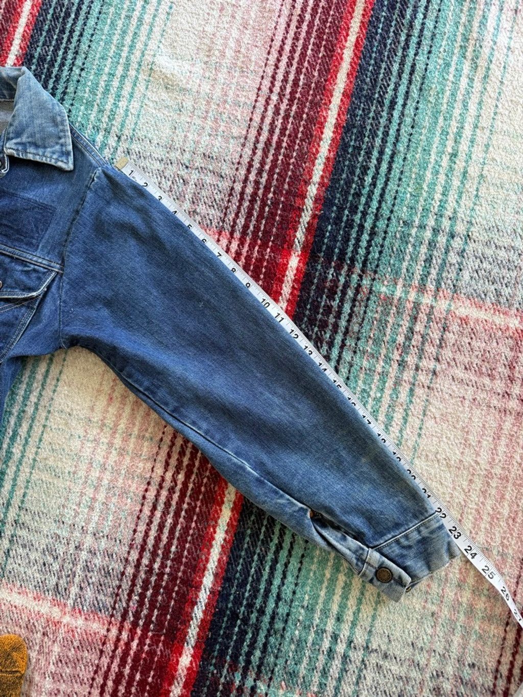 Vintage 60s Big Yank Selvedge Denim Trucker Jacket S Size US S / EU 44-46 / 1 - 9 Thumbnail