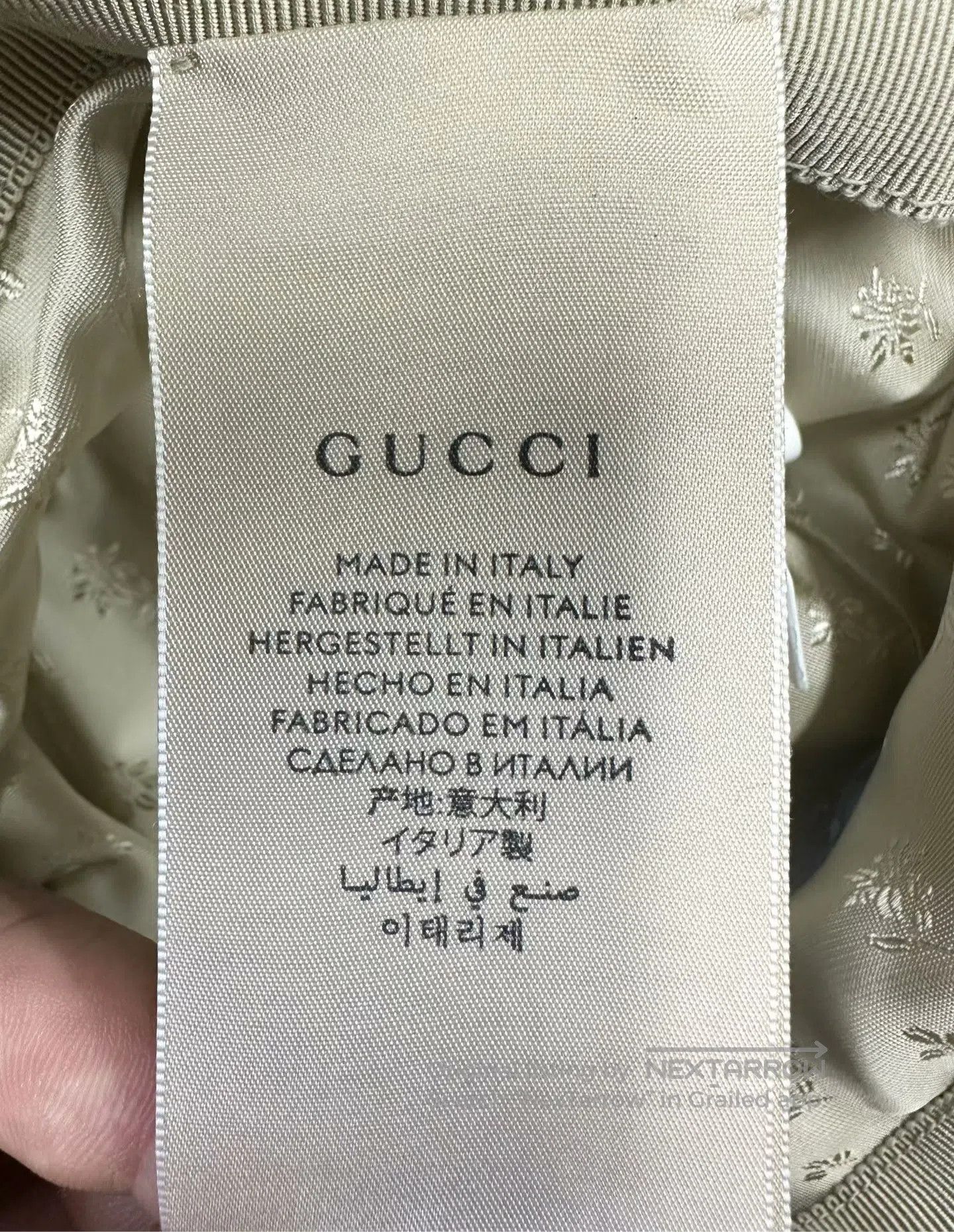 Gucci Guicci size M Blue All-over Printed Logo Fisherman's Cap| Size ONE SIZE - 5 Thumbnail