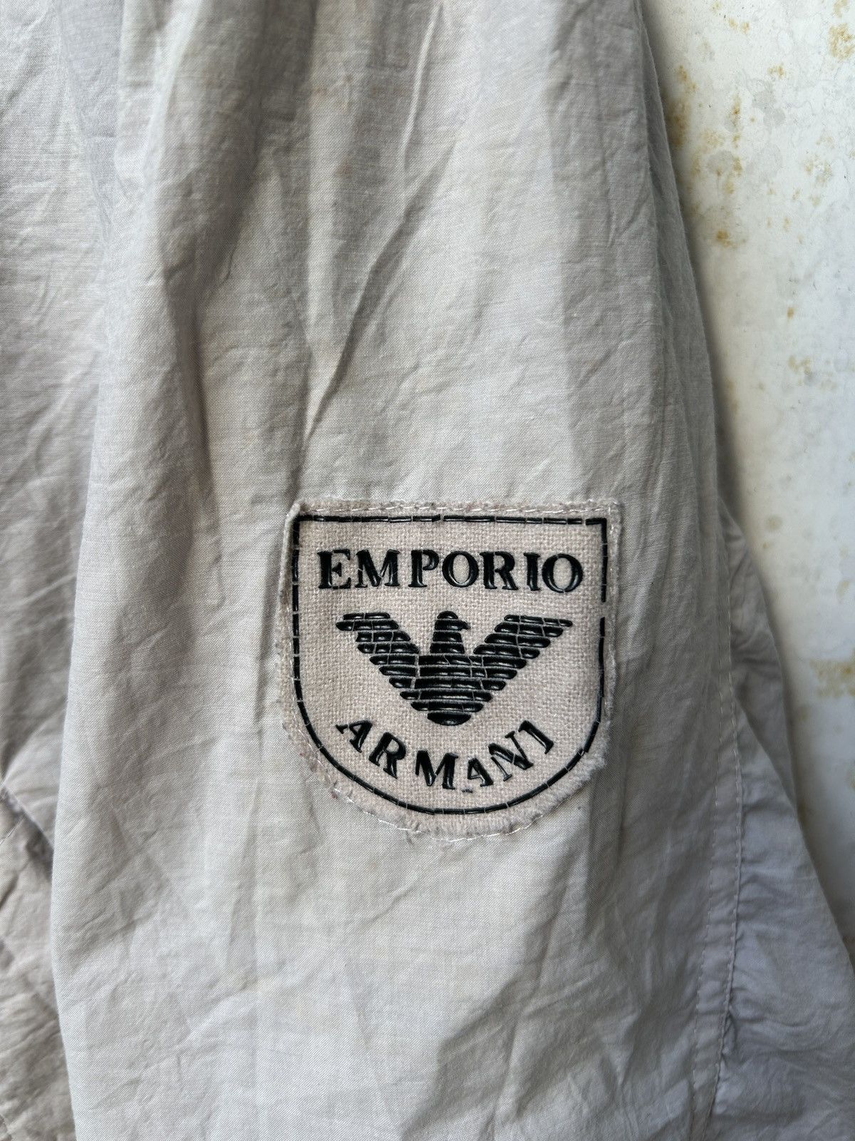 Vintage Vintage 90 Emporio Armani Bomber Jacket Size US L / EU 52-54 / 3 - 7 Thumbnail