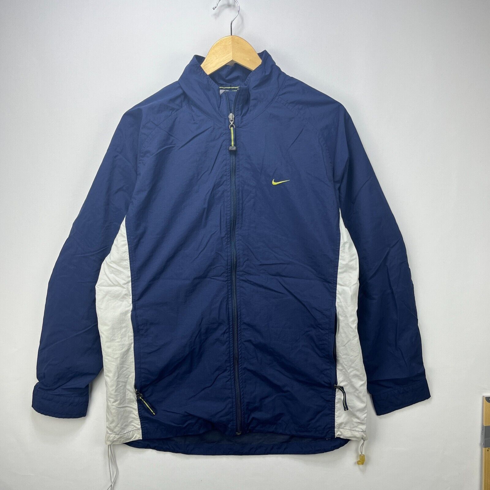 Vintage Y2K Nike Swoosh Windbreaker Track Jacket Medium