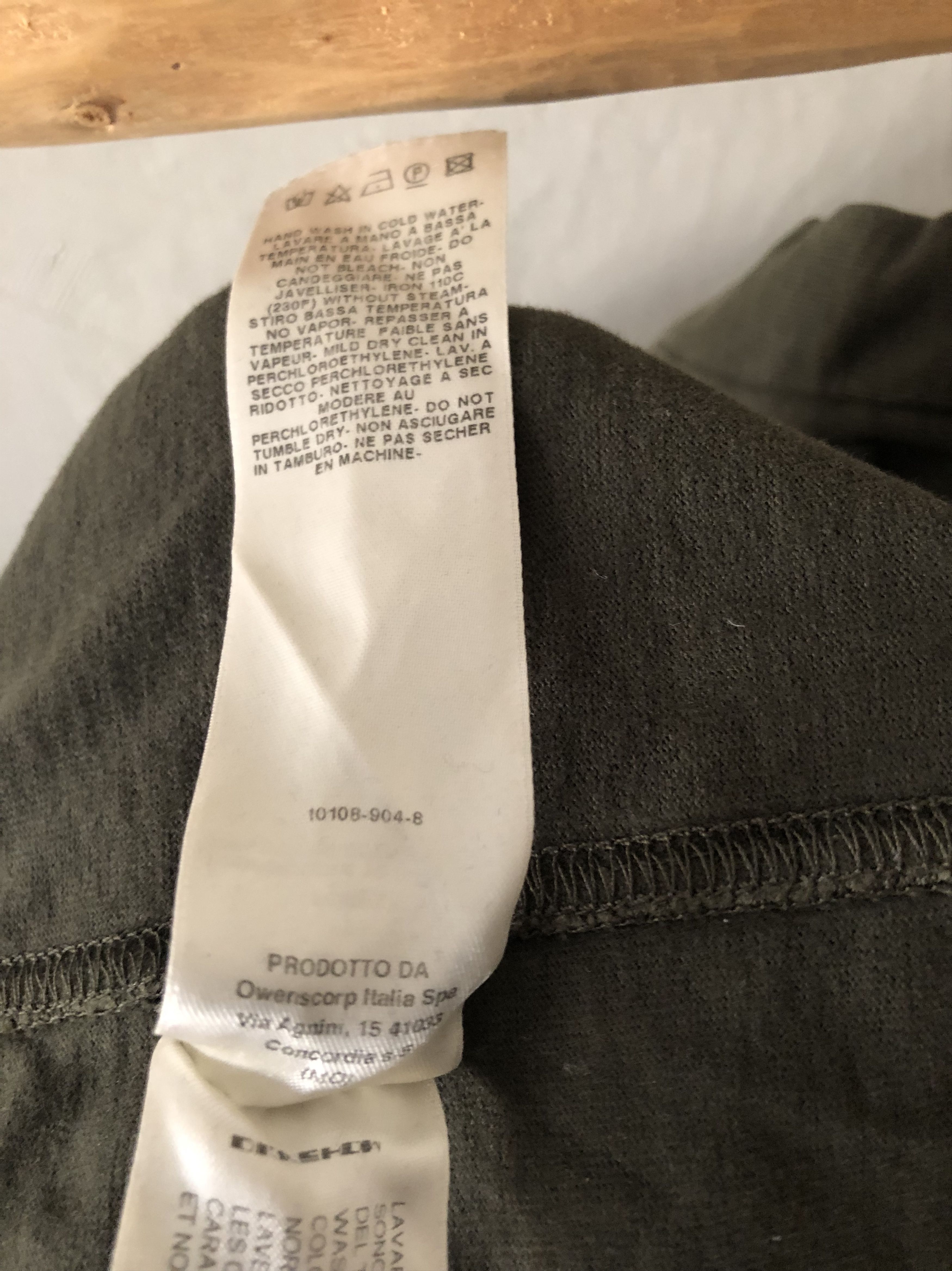Rick Owens Drkshdw Rich Owens Drkshdw long hoodie, dark green Size US M / EU 48-50 / 2 - 14 Thumbnail