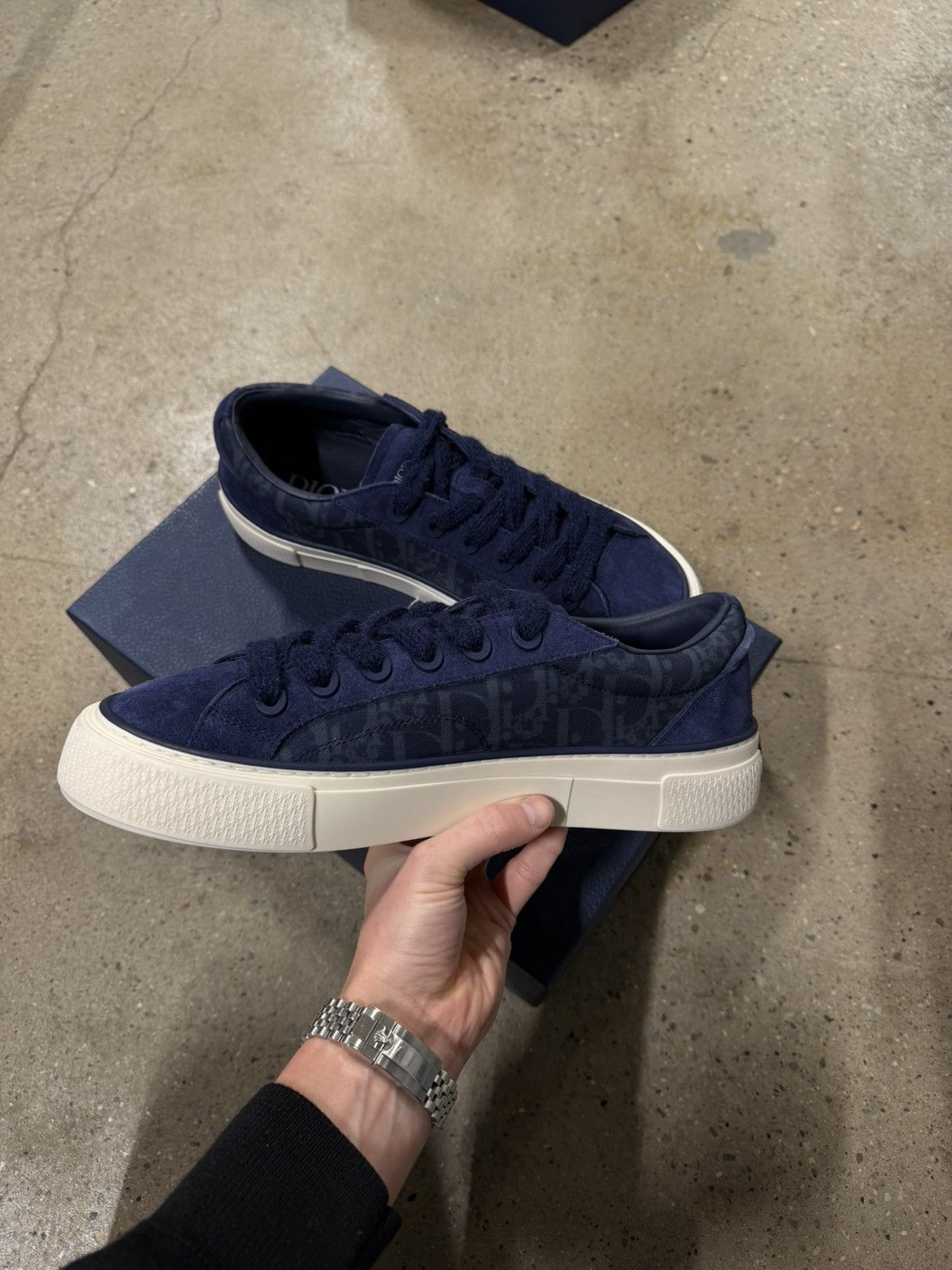 Dior Dior x Denim Tears B33 Sneaker NEW 1300$ Size US 12 / EU 45 - 4 Thumbnail
