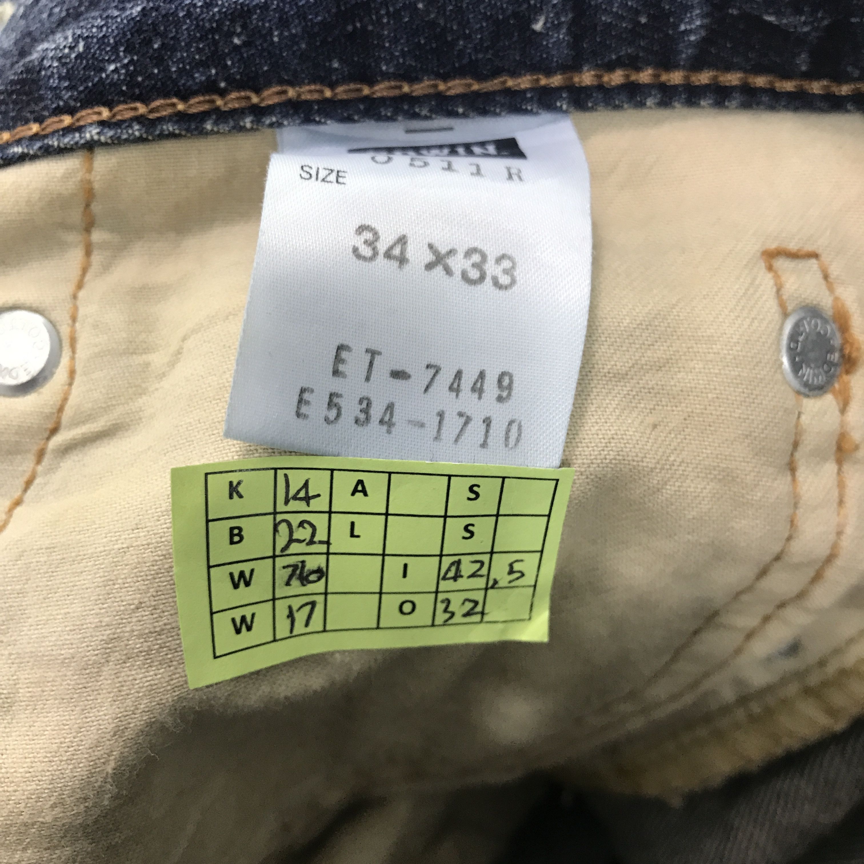 Edwin × Vintage Flare Edwin Japan distressed bootcut Denim pants Size US 34 / EU 50 - 13 Thumbnail