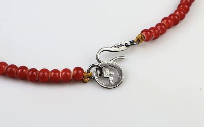 Other Visvim style Silver Najone Antique Red Beads set Size ONE SIZE - 3 Thumbnail