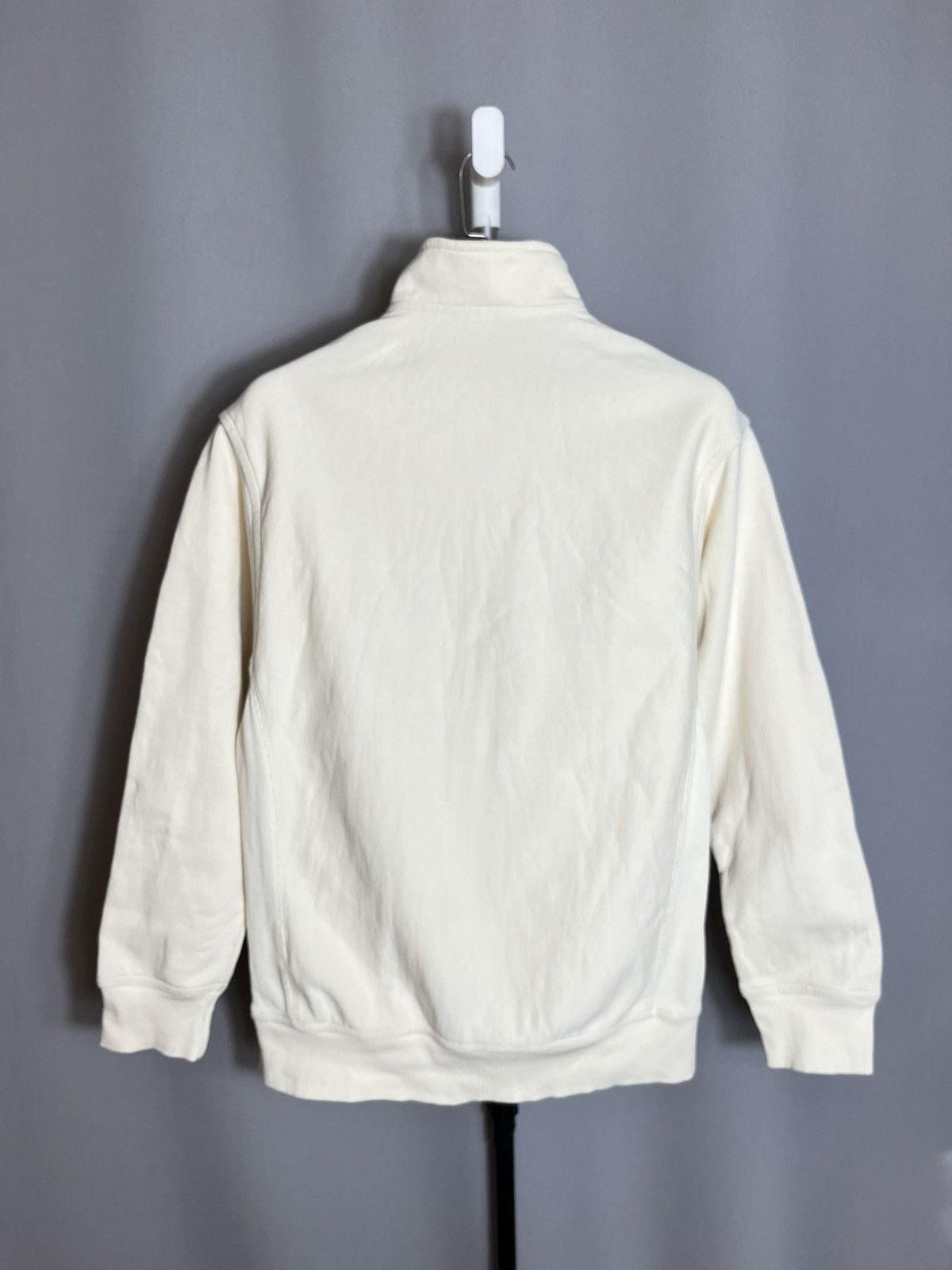 Carhartt Carhartt Half Zip American Script Sweatshirt mens beige Size US S / EU 44-46 / 1 - 9 Thumbnail