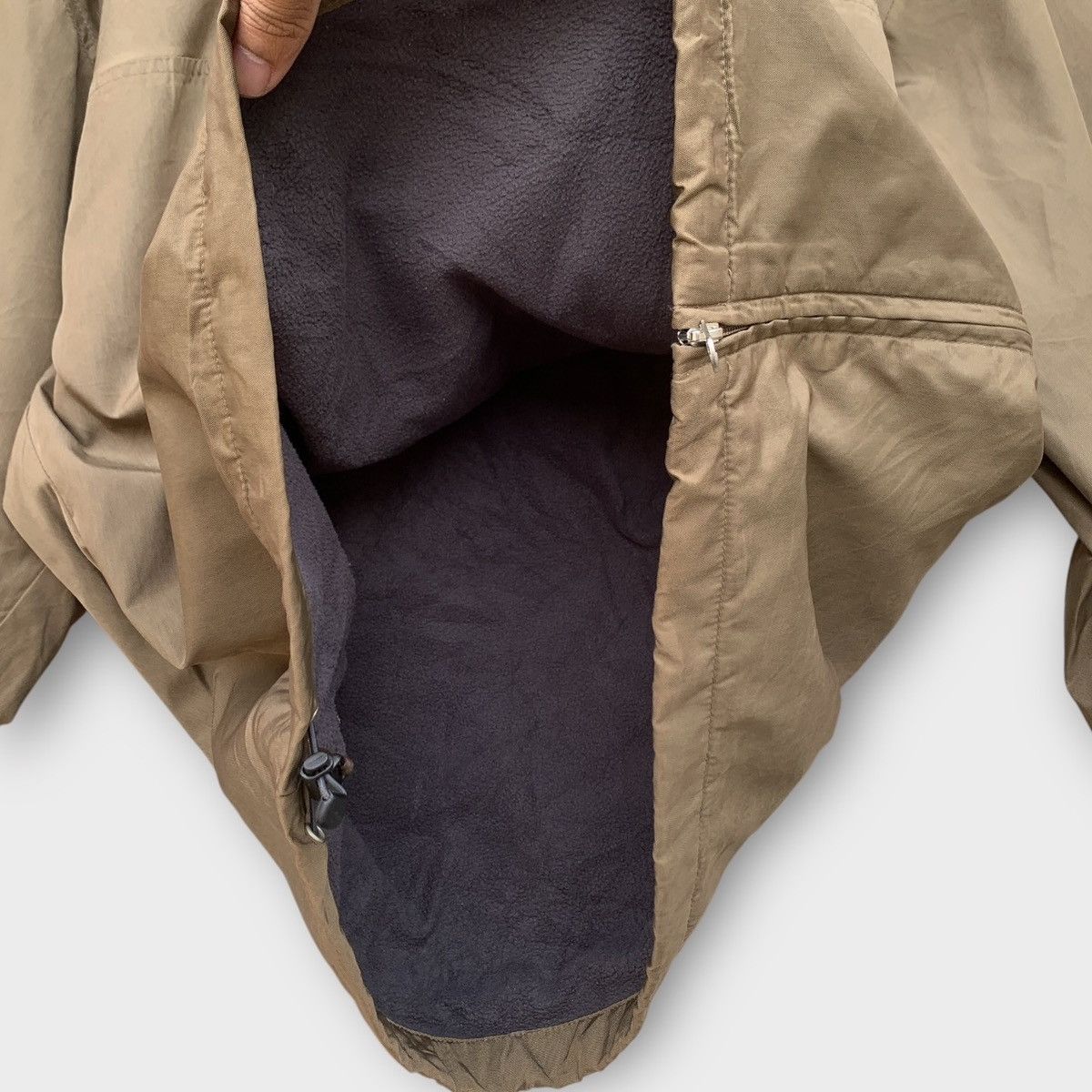 Napapijri NAPAPIJRI GEOGRAPHIC RAINFOREST ANORAK NYLON JACKET BROWN Size US XL / EU 56 / 4 - 11 Thumbnail