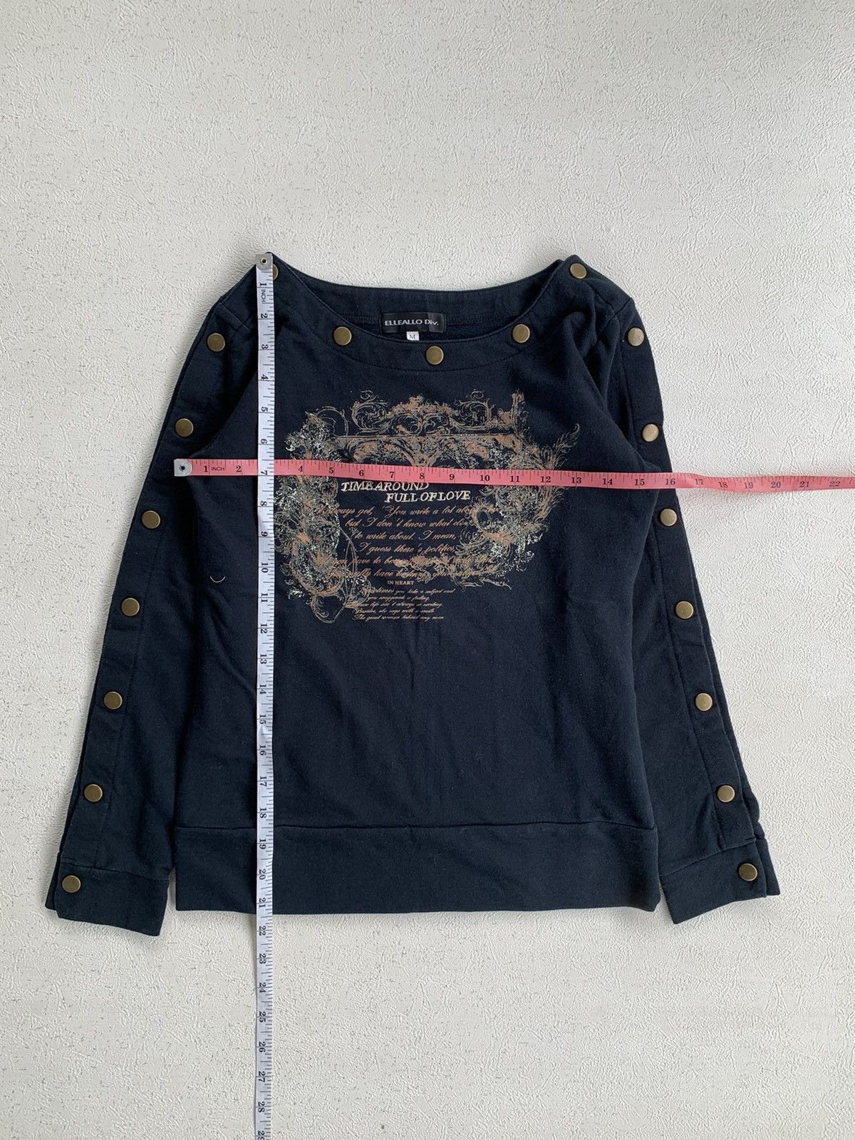 If Six Was Nine 2000s Japanese Archive poem meesege studed punk ifsix style Size US M / EU 48-50 / 2 - 2 Thumbnail