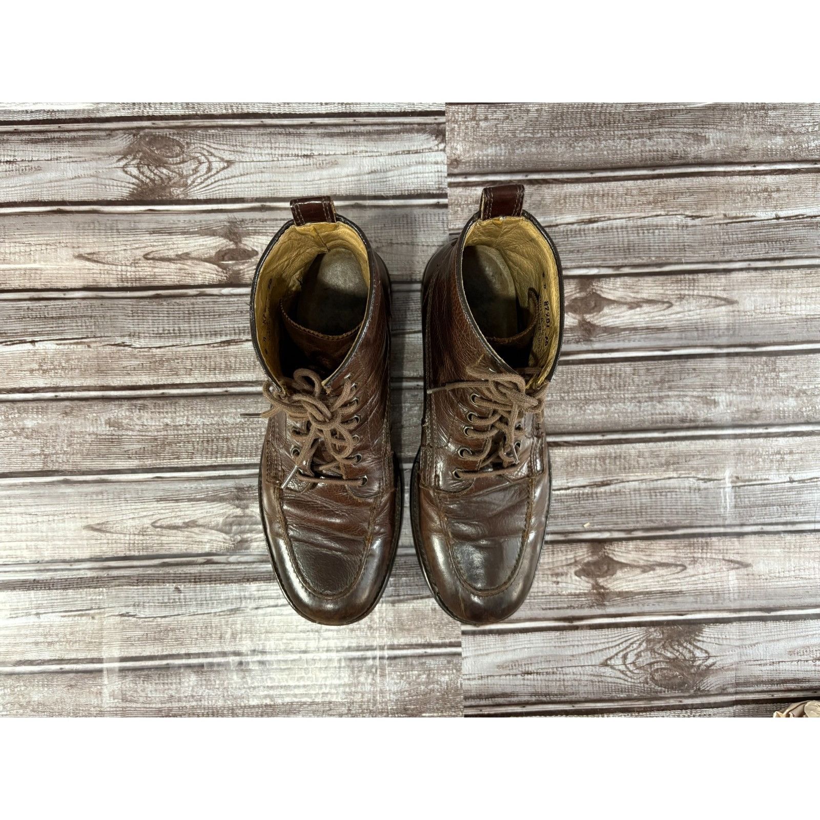 Frye Frye 87901 Phillip Lace Up Work Ankle Boots size 8 B color B Size US 8 / EU 41 - 10 Thumbnail