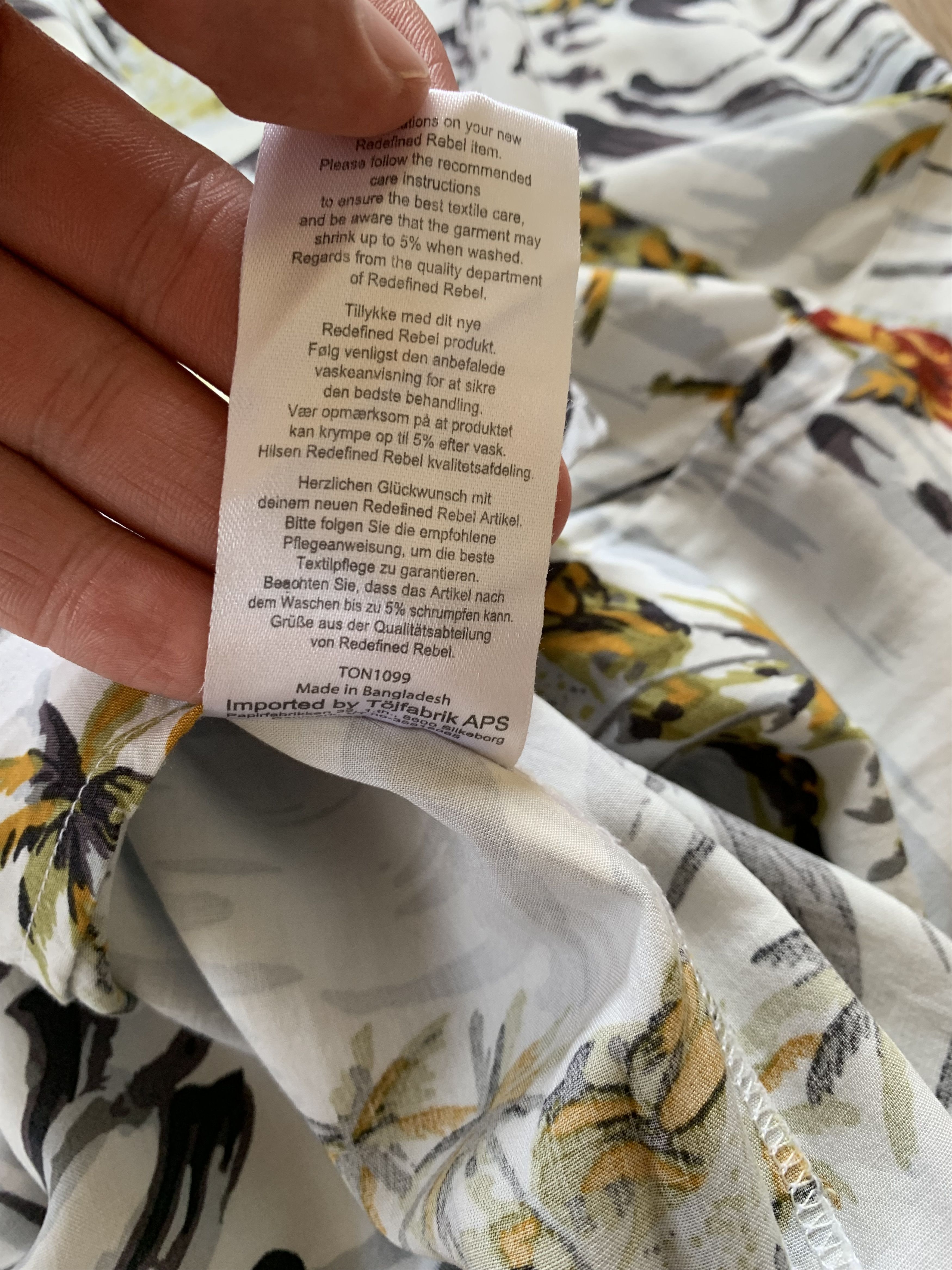 Rebel8 Rebel Printed Hawaiian Shirt Size US S / EU 44-46 / 1 - 7 Thumbnail