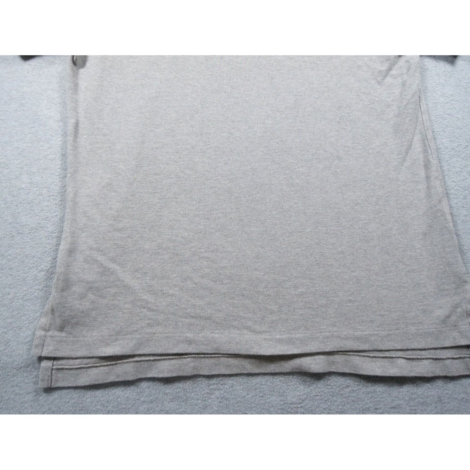 Polo Ralph Lauren Polo Ralph Lauren Shirt Mens Large Gray Short Sleeve Preppy Collared Pony Logo Size US L / EU 52-54 / 3 - 4 Thumbnail