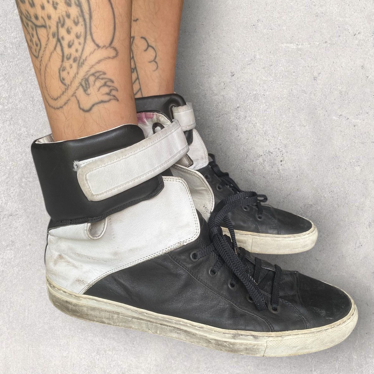 Raf Simons SS2009 Raf Simons High Top Sneakers Size US 10 / EU 43 - 10 Thumbnail