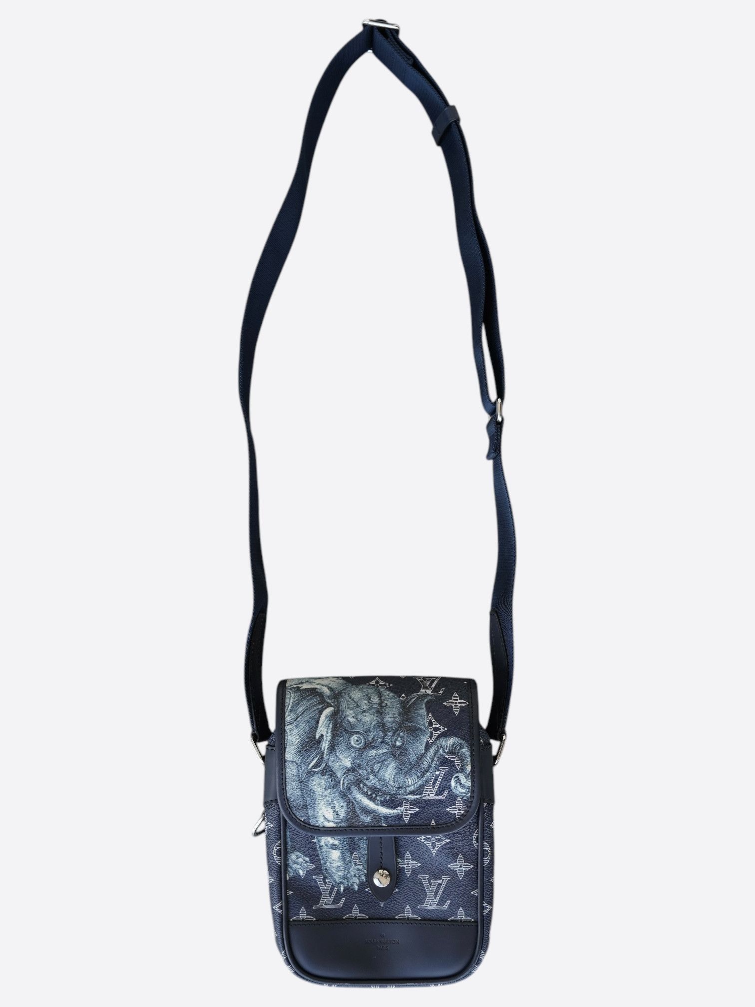Louis Vuitton Louis Vuitton Chapman Brothers Navy Messenger BB Size ONE SIZE - 1 Thumbnail