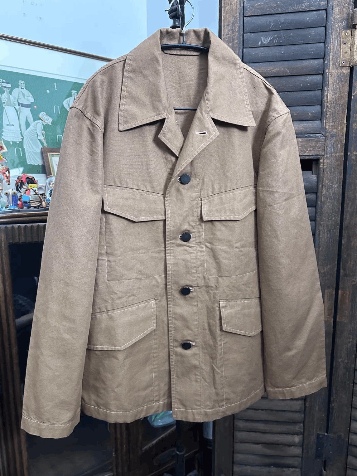 Lemaire Sz 44 Lemaire Four Pockets Hunting Jacket-2508 Size US S / EU 44-46 / 1 - 1 Thumbnail