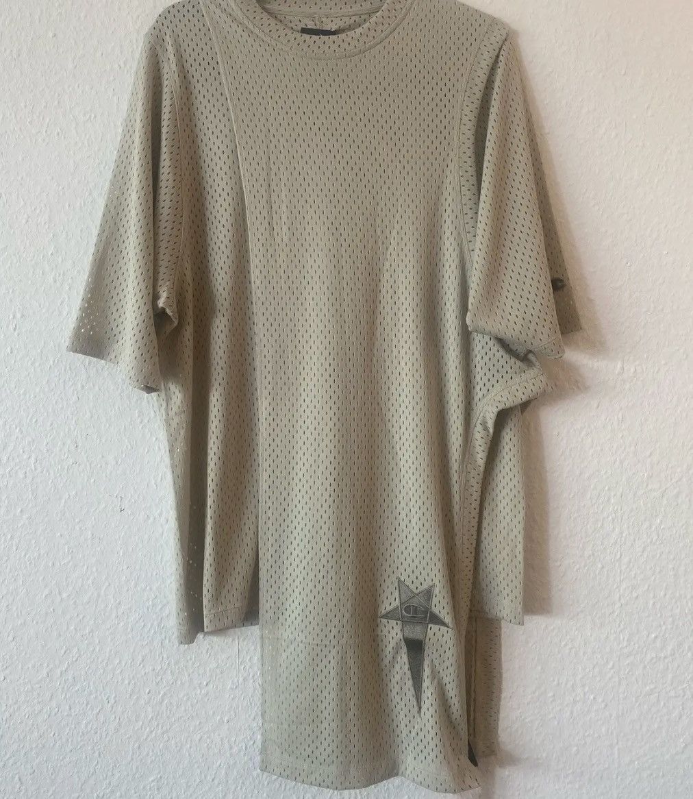 Champion × Rick Owens Rick Owens x Champion Toga Mesh Tee Size US S / EU 44-46 / 1 - 1 Thumbnail