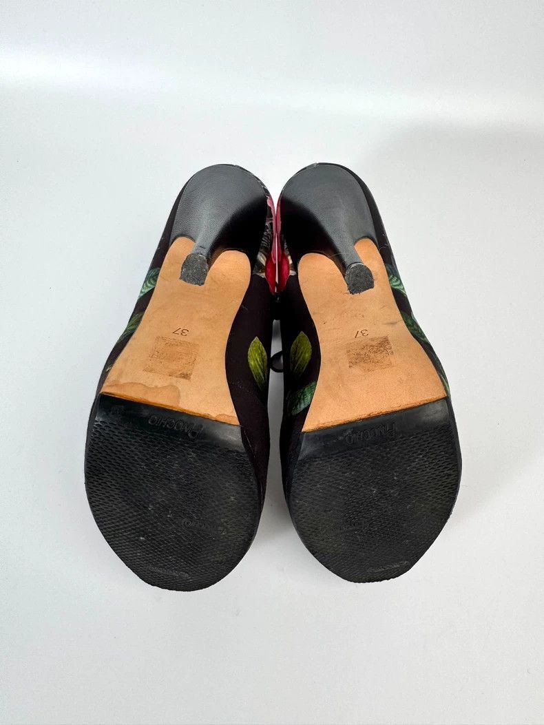 Vivienne Westwood Vivienne Westwood Triple Tie-up Floral High Heels Size US 6.5 / IT 36.5 - 7 Thumbnail