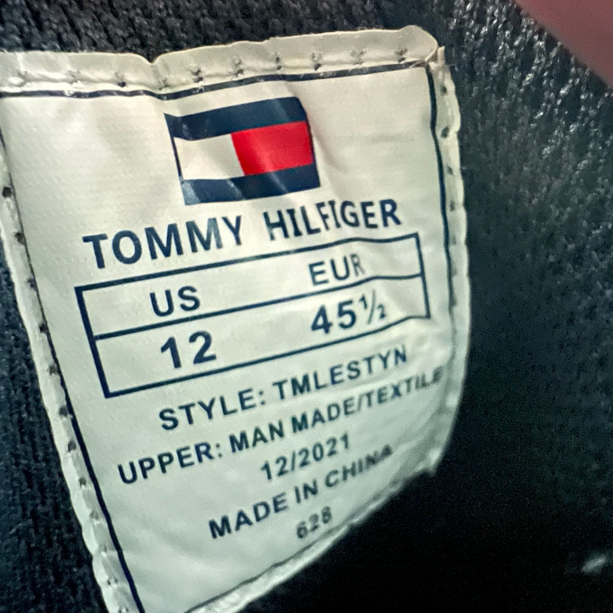 Tommy Hilfiger Tommy Hilfiger Lestyn White Perforated Sneakers Size 12 With Size US 12 / EU 45 - 9 Thumbnail