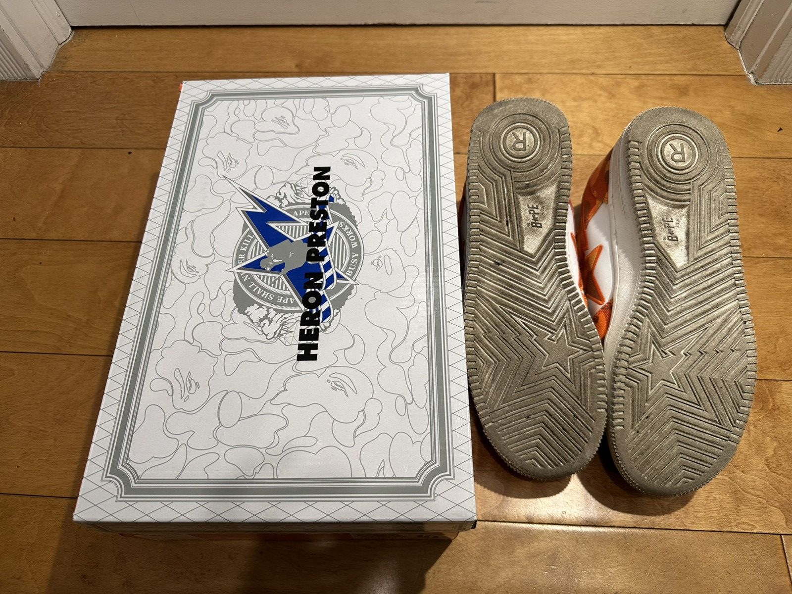 Bape × Heron Preston Heron Preston x A BATHING APE Bapesta Size US 10 / EU 43 - 12 Thumbnail