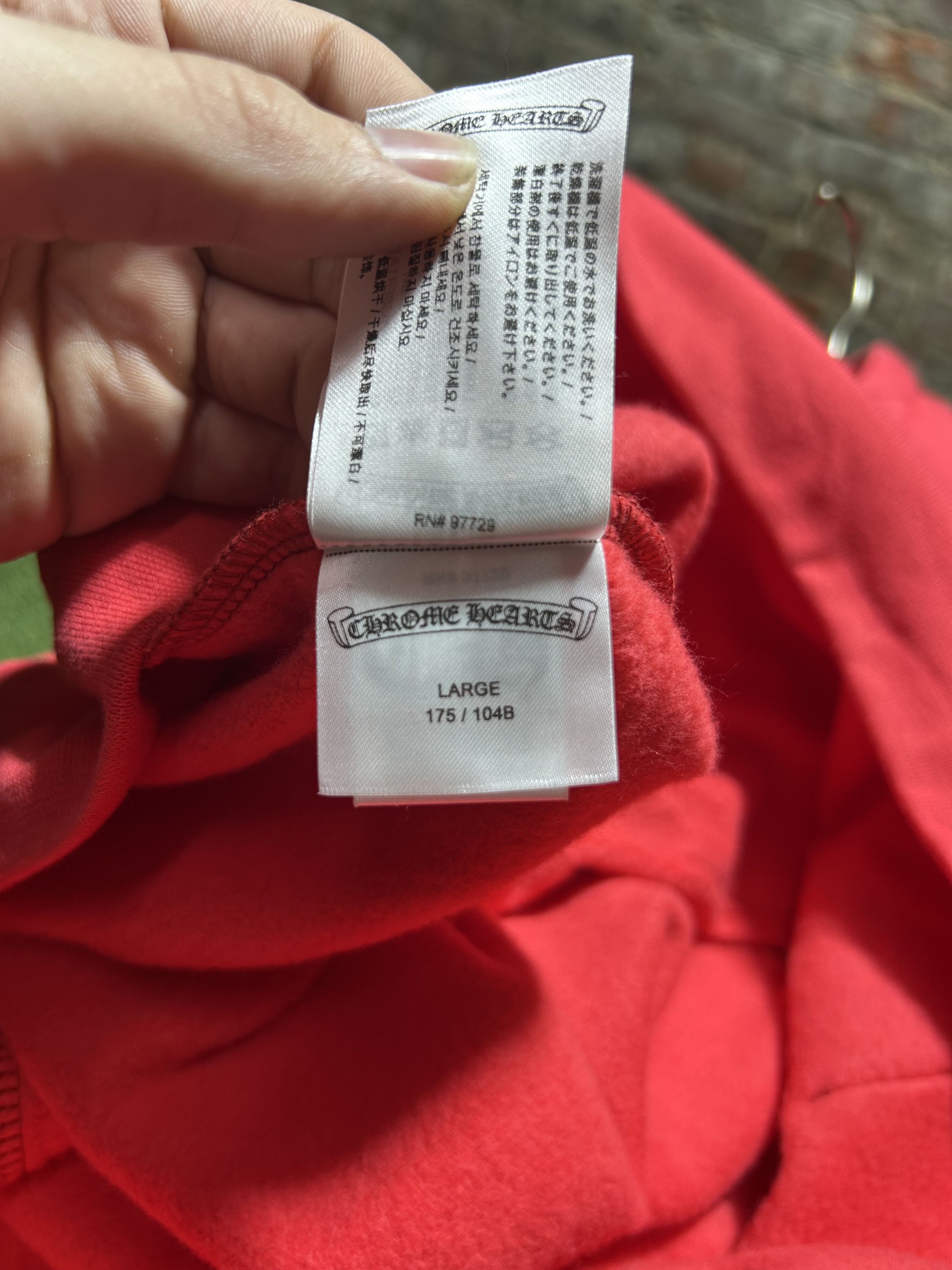 Chrome Hearts Chrome Hearts Hoodie Size US L / EU 52-54 / 3 - 8 Thumbnail