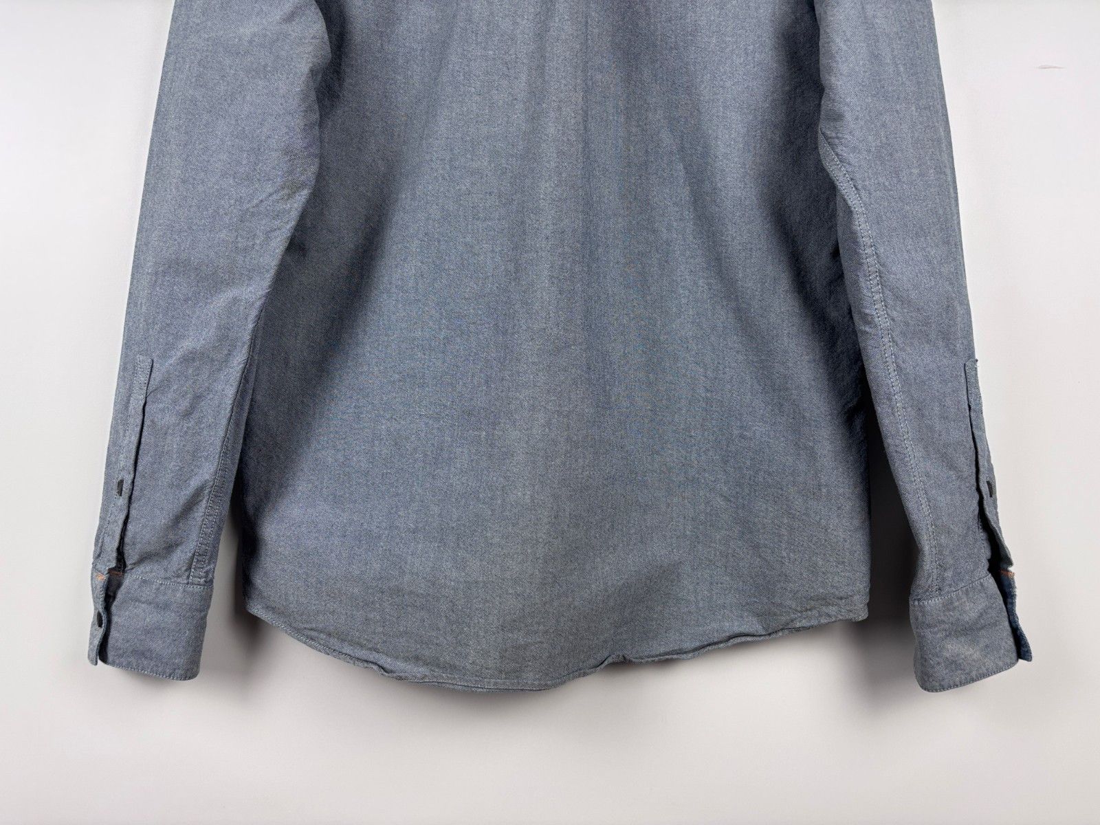 Nudie Jeans Nudie Jeans Chambray Denim Shirt Organic Cotton Blue Size S Size US S / EU 44-46 / 1 - 6 Thumbnail
